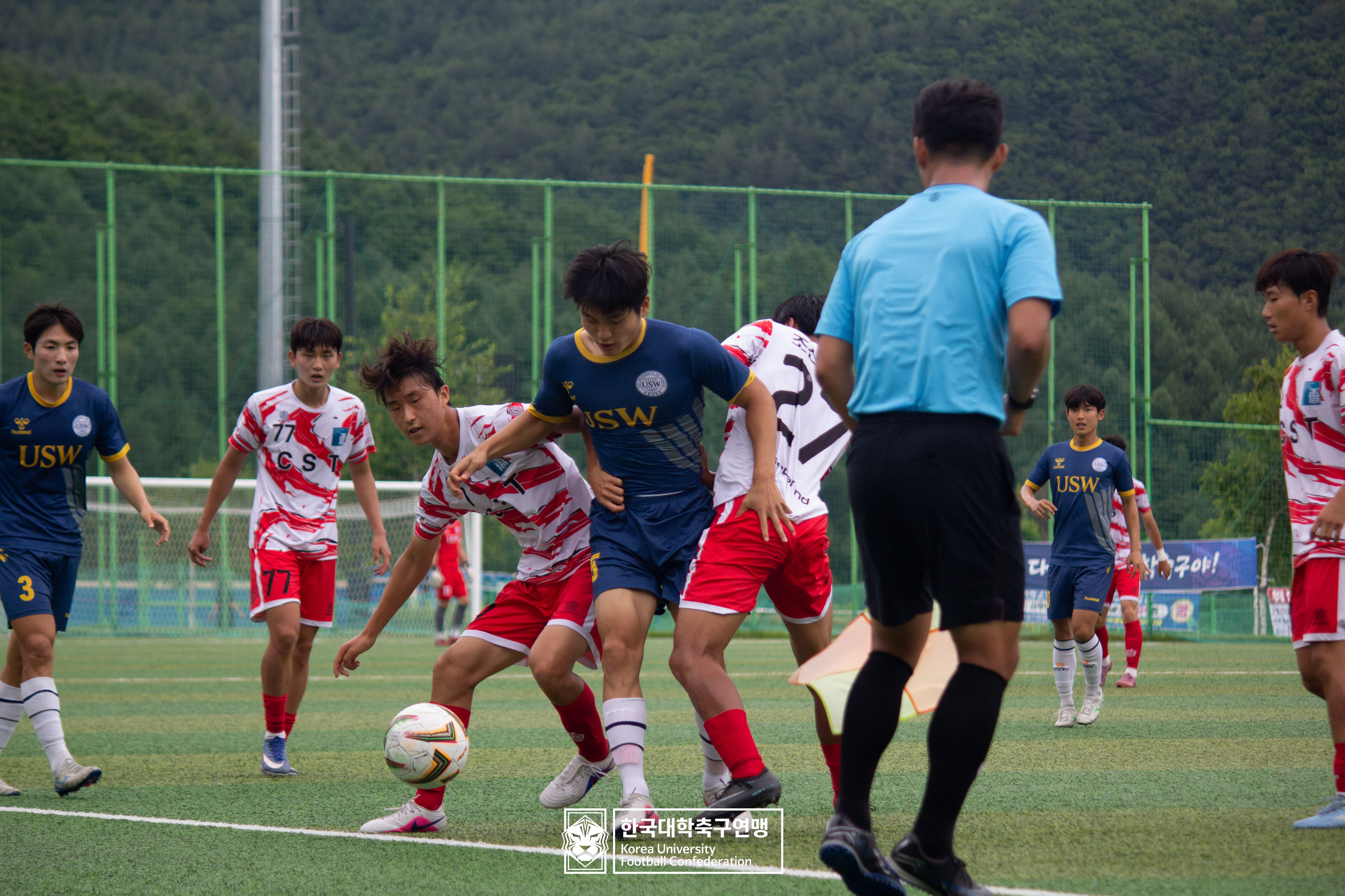 제62회 추계대학축구연맹전 태백산기 예선 2일차 수원대 vs 조선이공대 14