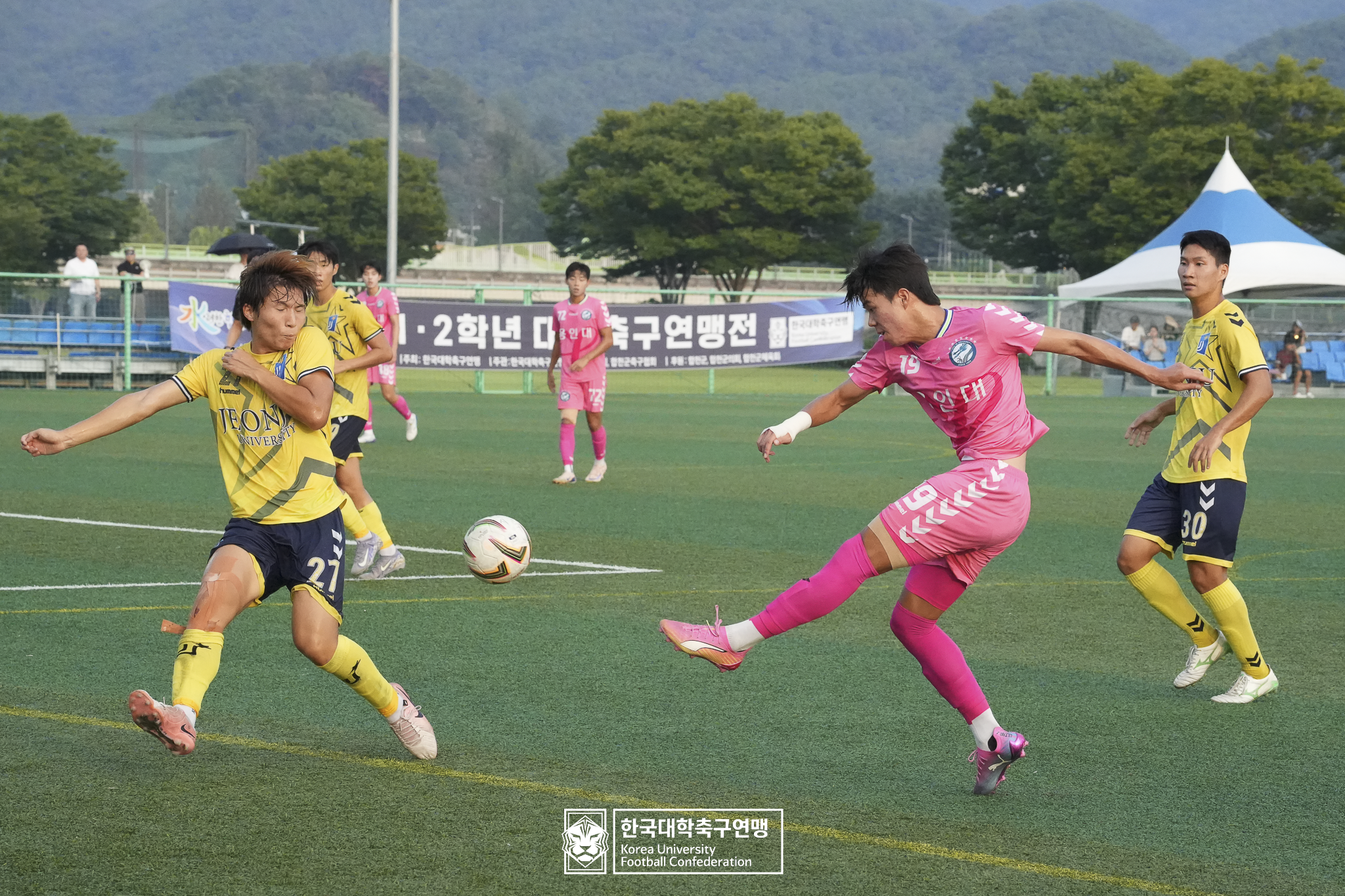 제21회 1·2학년 대학축구연맹전 죽죽장군기 8강 전주대 vs 용인대 9