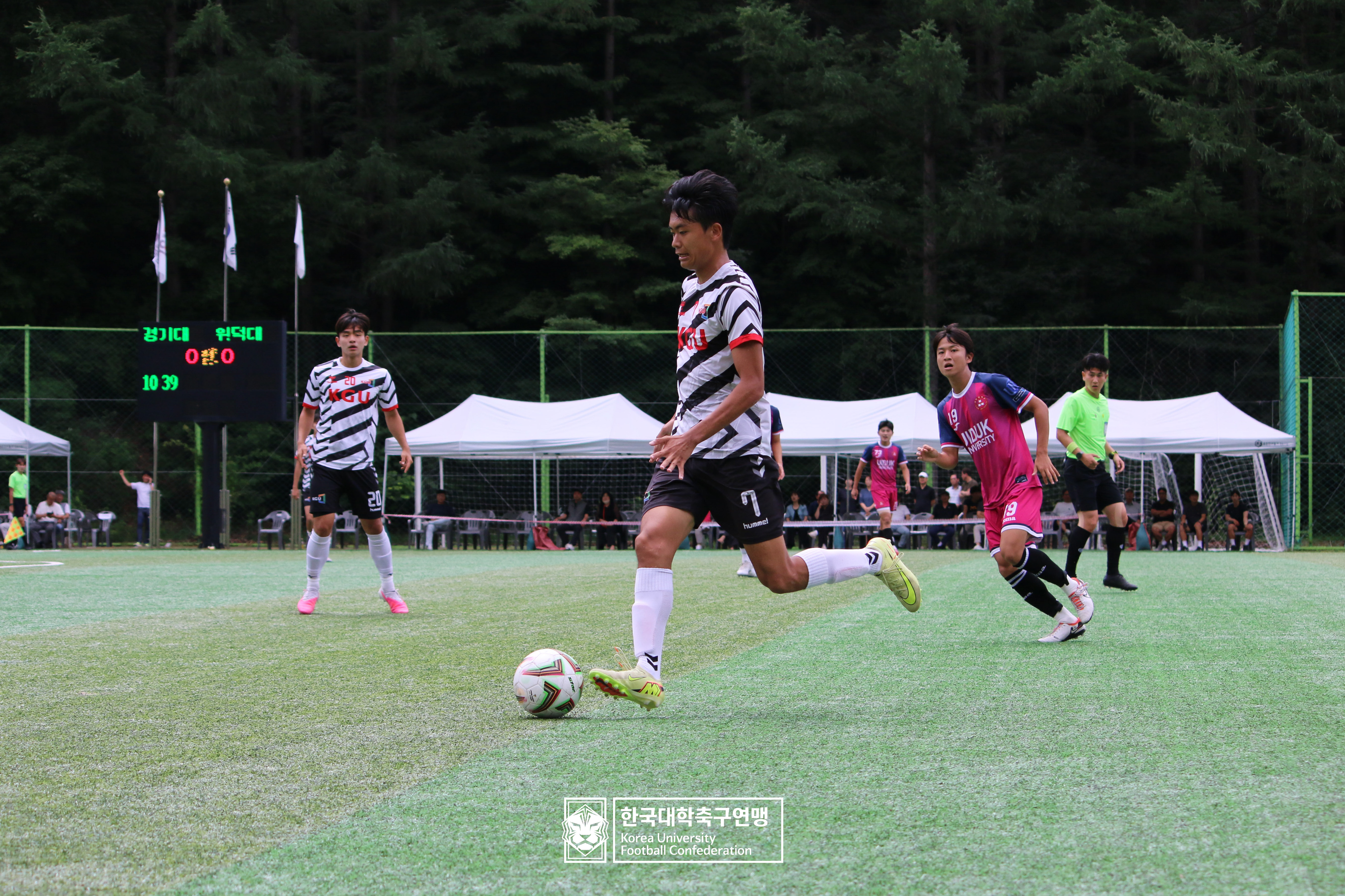 제62회 추계대학축구연맹전 태백산기 예선 2일차 경기대 vs 위덕대 10