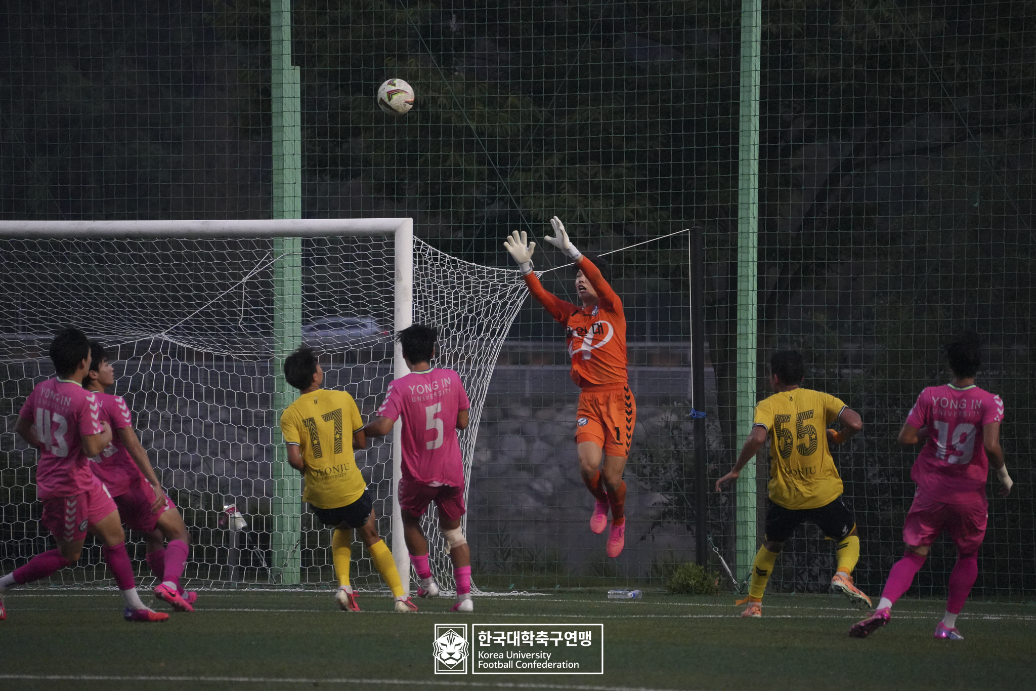 제21회 1·2학년 대학축구연맹전 죽죽장군기 8강 전주대 vs 용인대 31