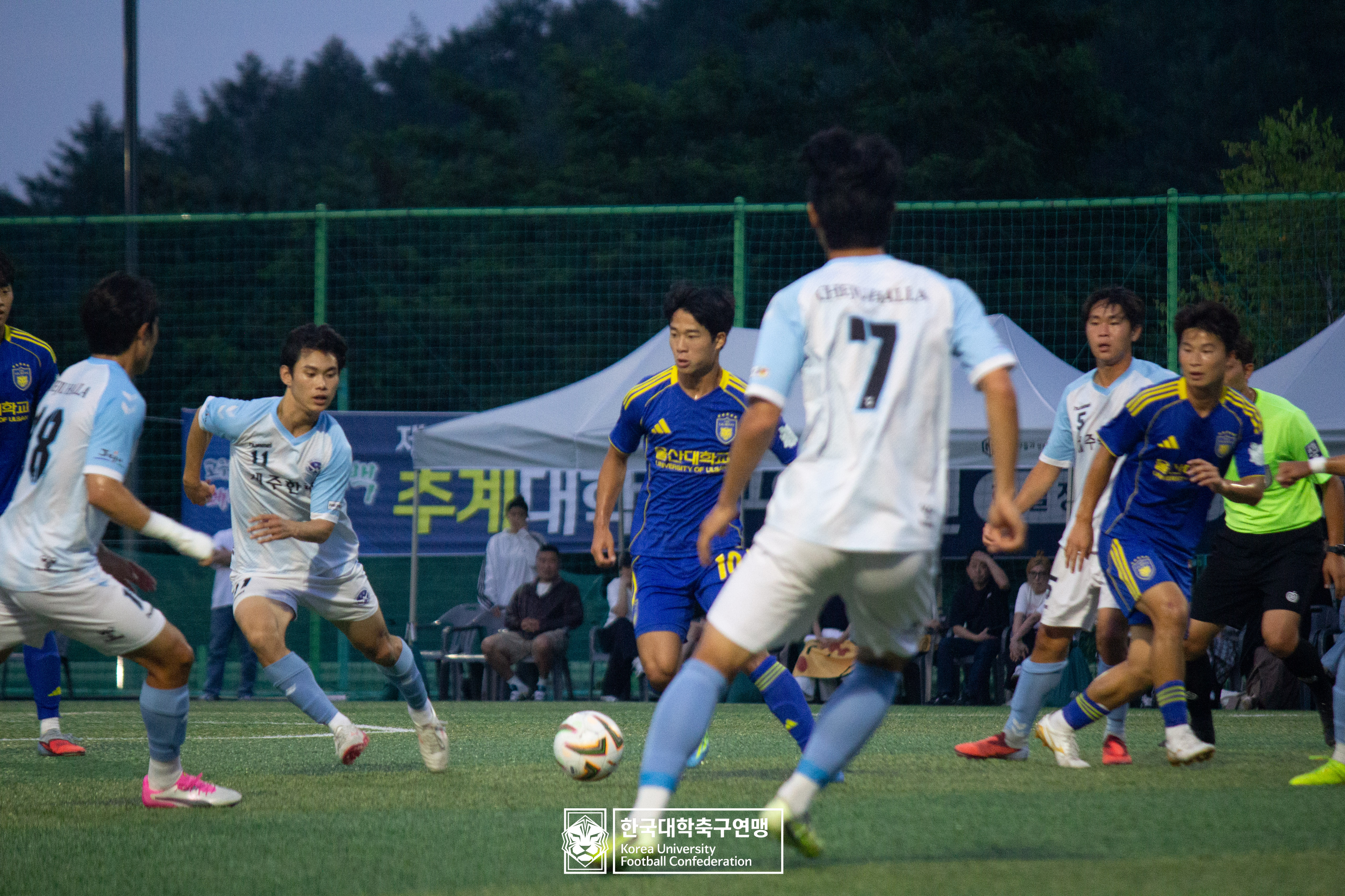 제62회 추계대학축구연맹전 태백산기 예선 2일차 울산대 vs 제주한라대 12