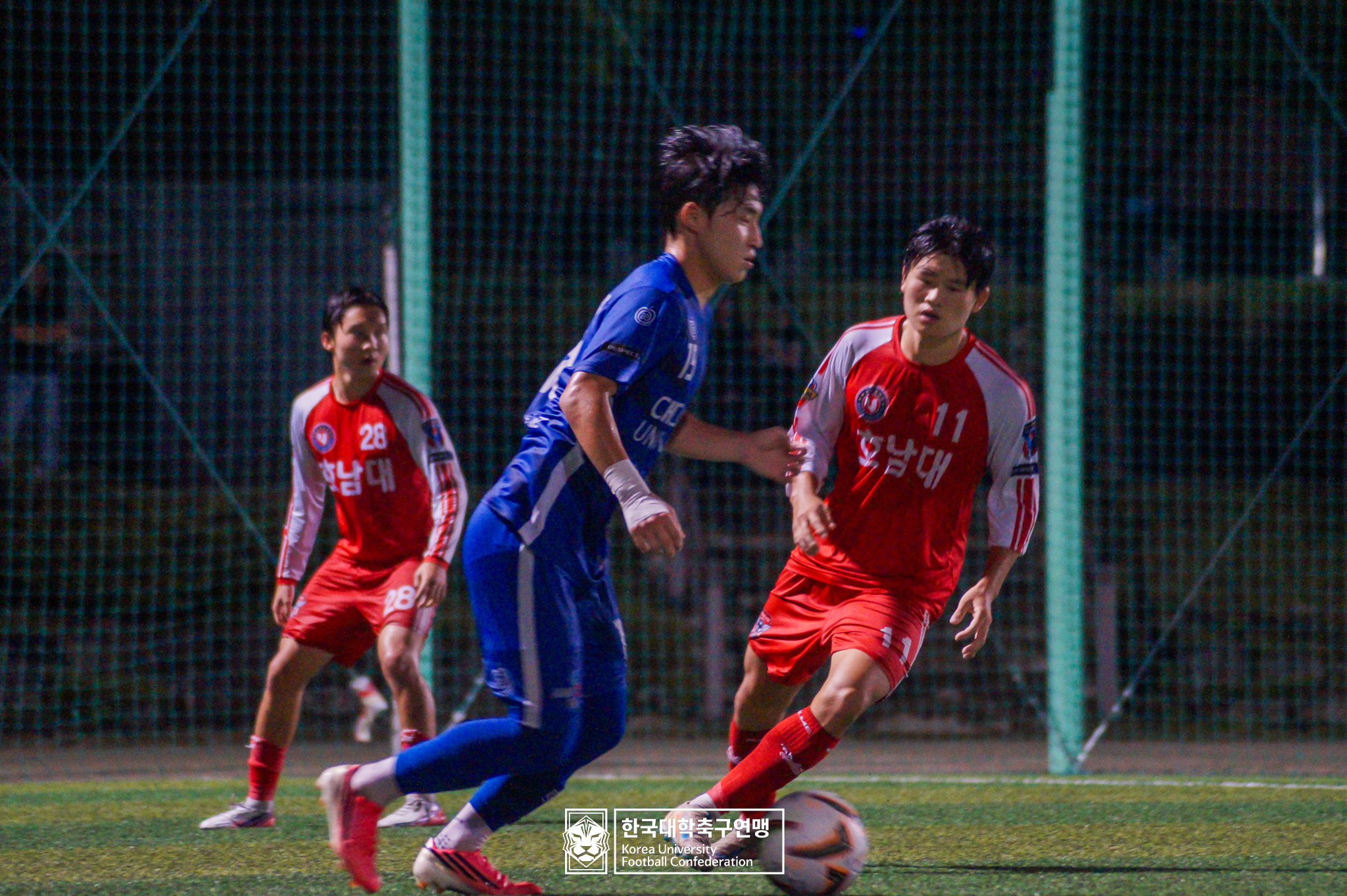 제21회 1·2학년 대학축구연맹전 죽죽장군기 예선 3일차 초당대 vs 호남대 38
