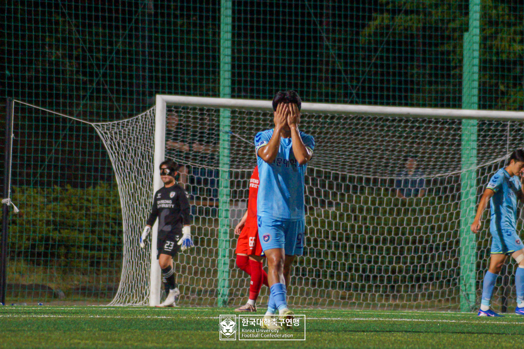 제21회 1·2학년 대학축구연맹전 황가람기 예선 1일차 수성대 vs 선문대 19