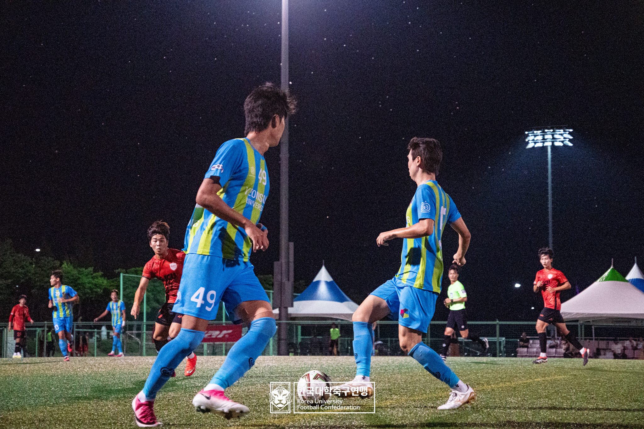 제21회 1·2학년 대학축구연맹전 황가람기 예선 1일차 국제사이버대 vs 연성대 10