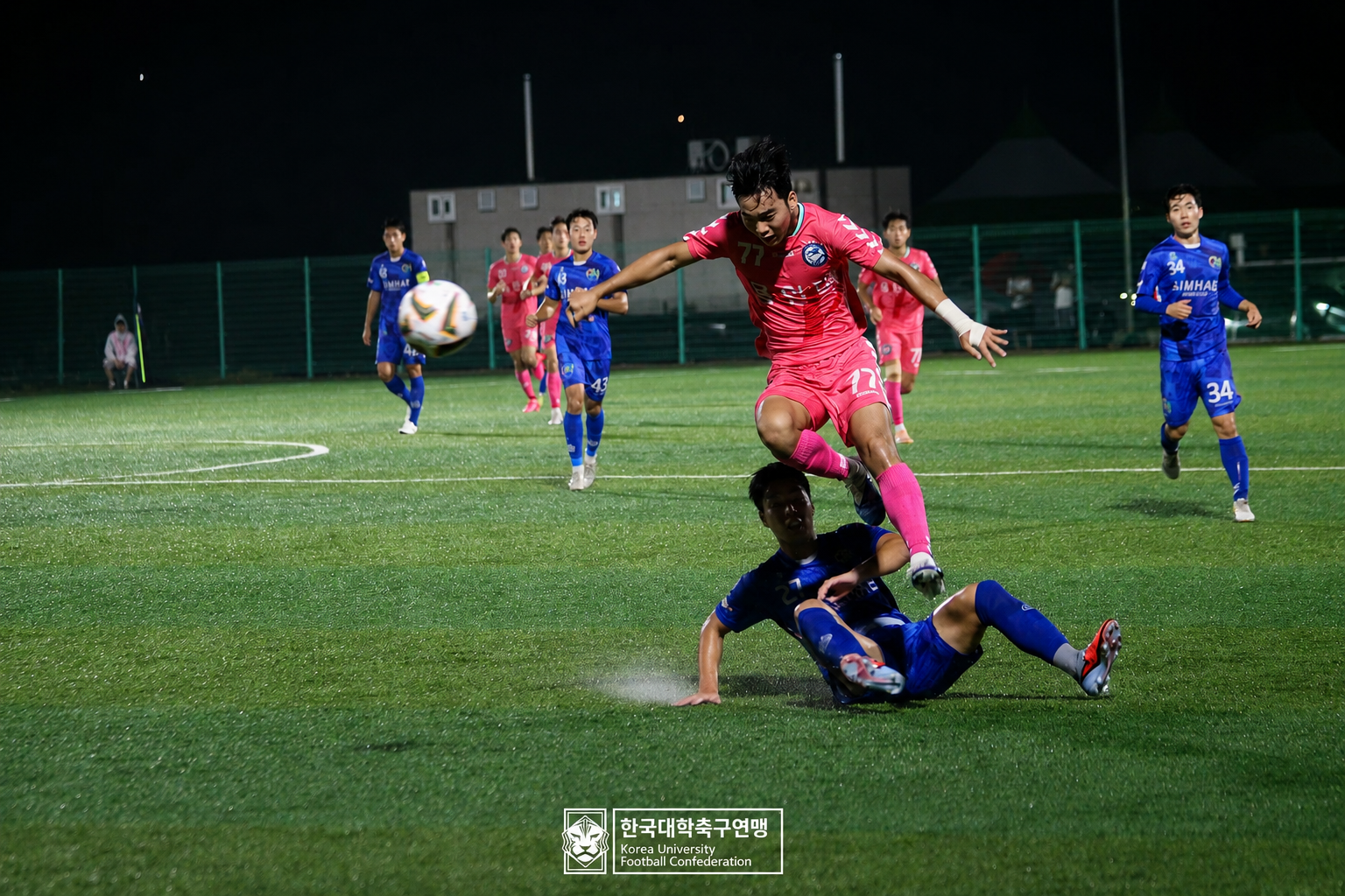 제21회 1·2학년 대학축구연맹전 죽죽장군기 예선 2일차 김해대 vs 용인대 21