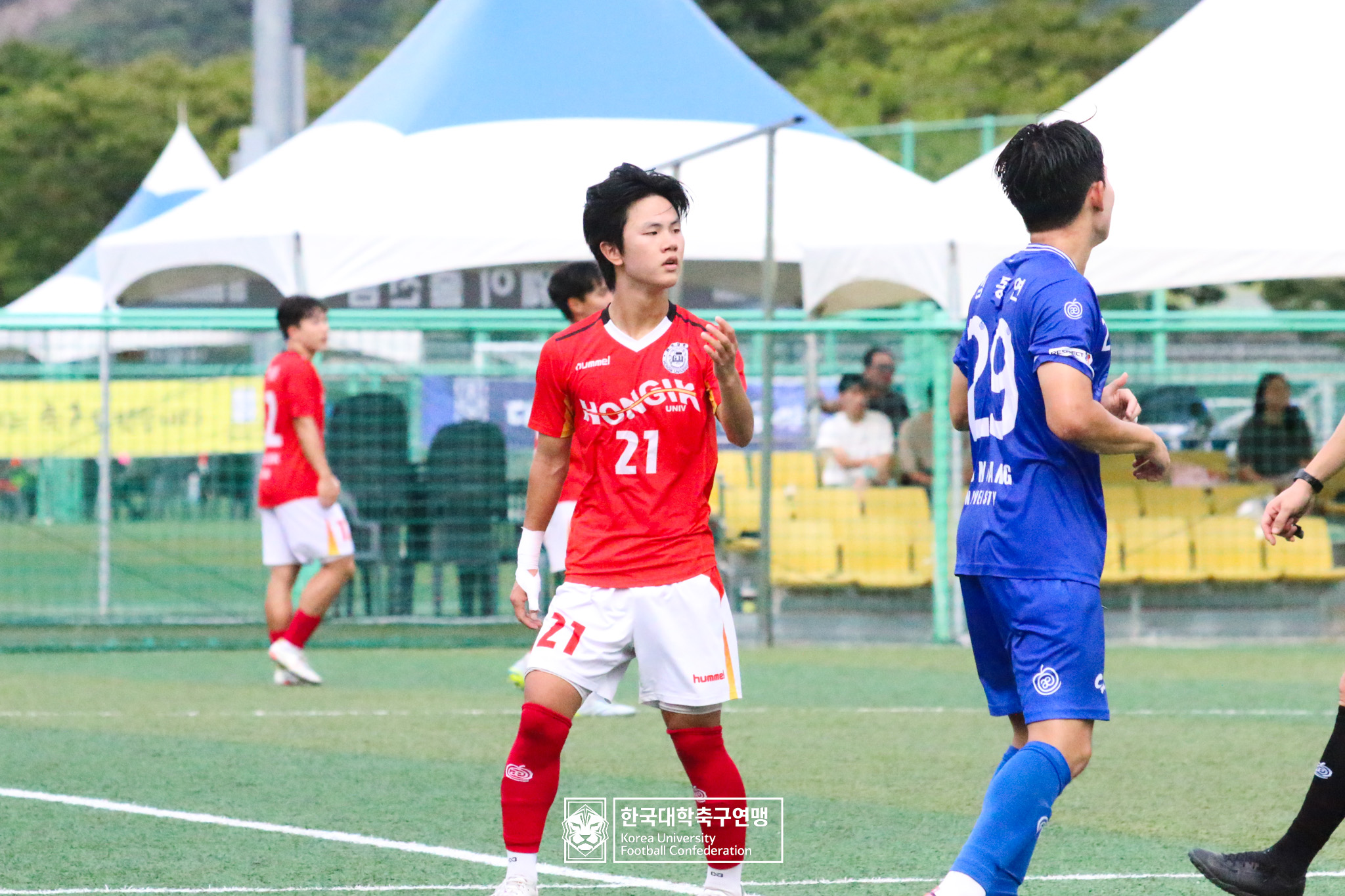 제21회 1·2학년 대학축구연맹전 죽죽장군기 16강 중앙대 vs 홍익대 24