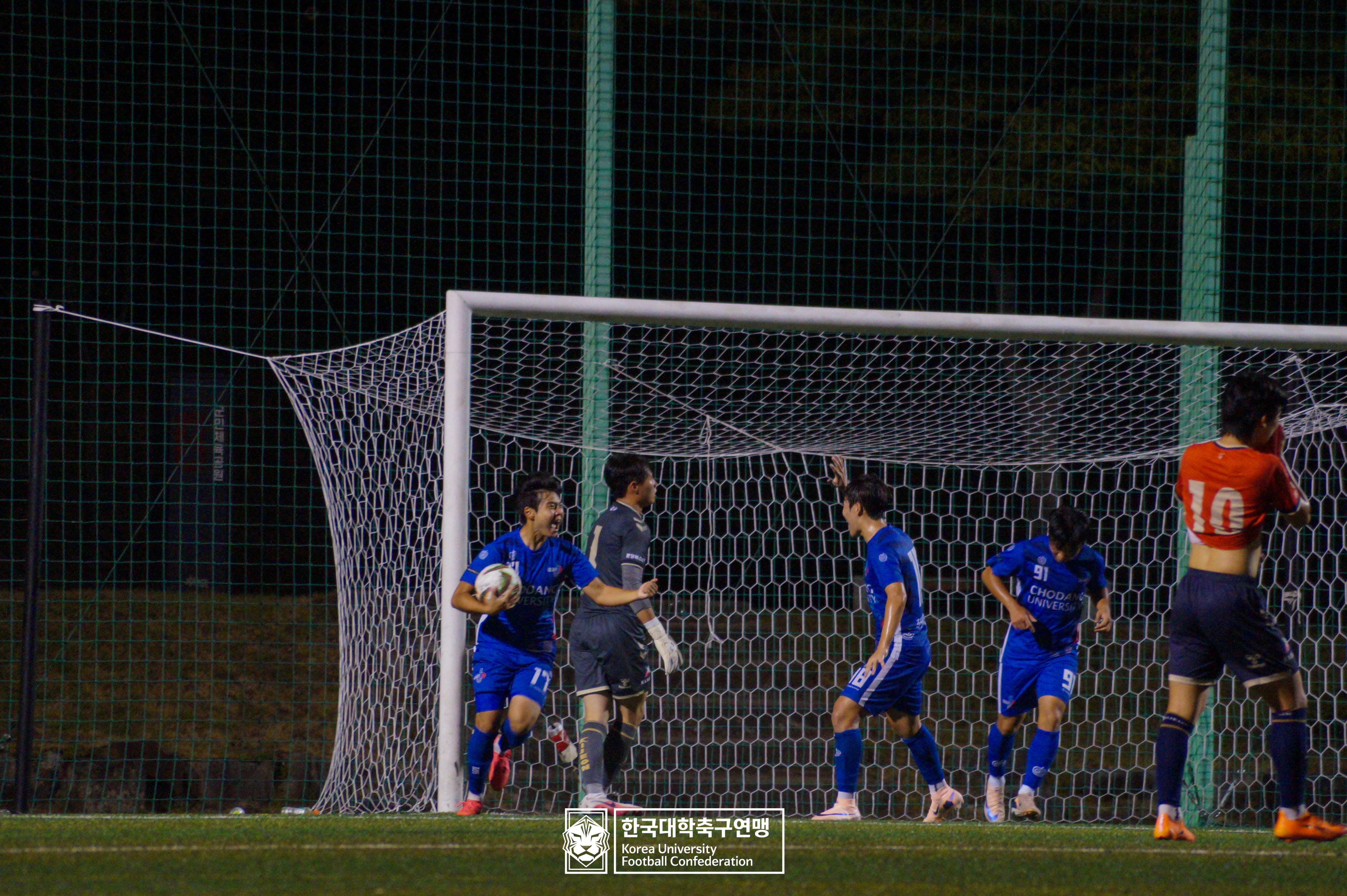 제21회 1·2학년 대학축구연맹전 죽죽장군기 예선 1일차 초당대 vs 전주기전대 39