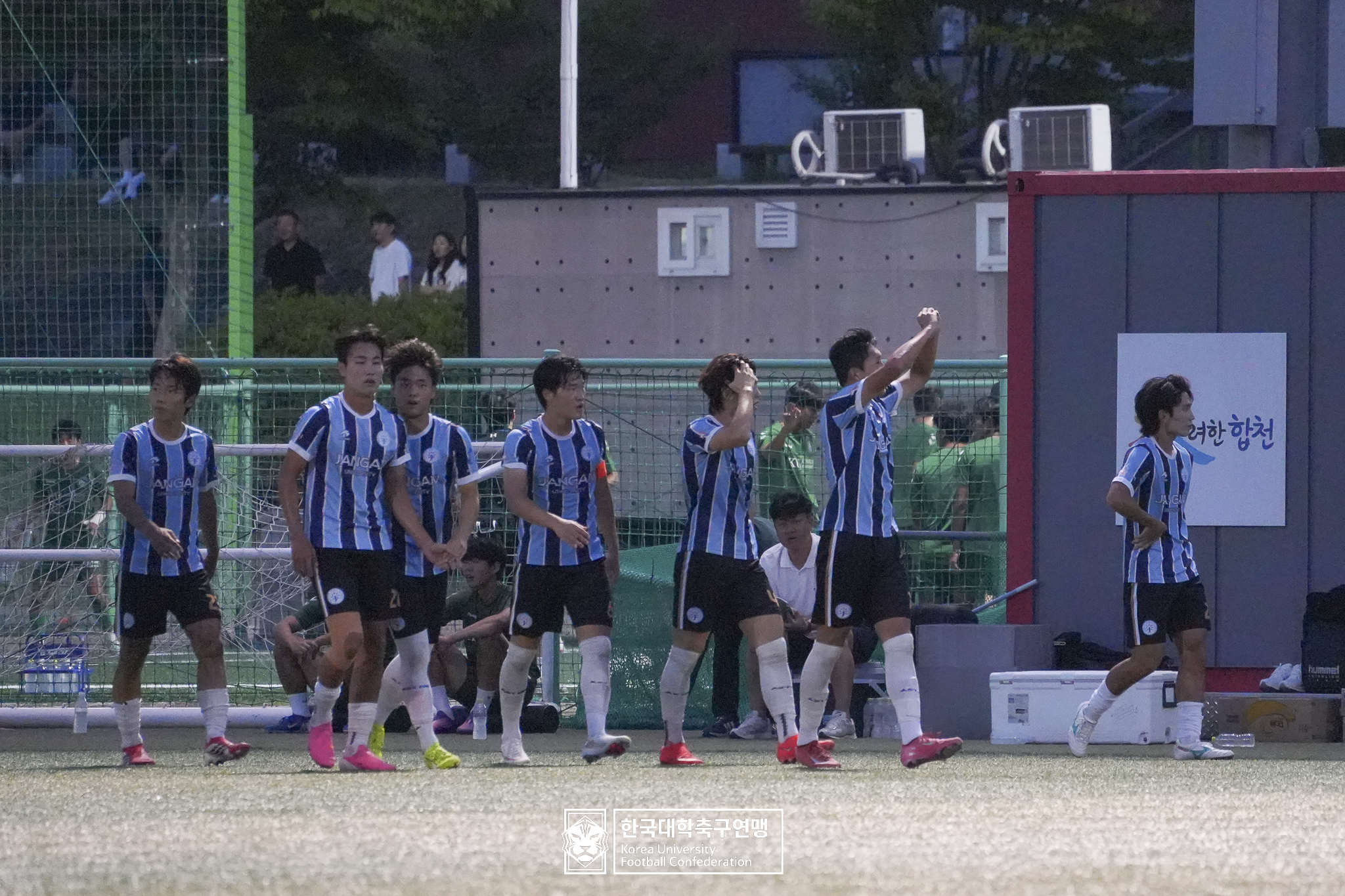 제21회 1·2학년 대학축구연맹전 황가람기 예선 1일차 한남대 vs 장안대 17
