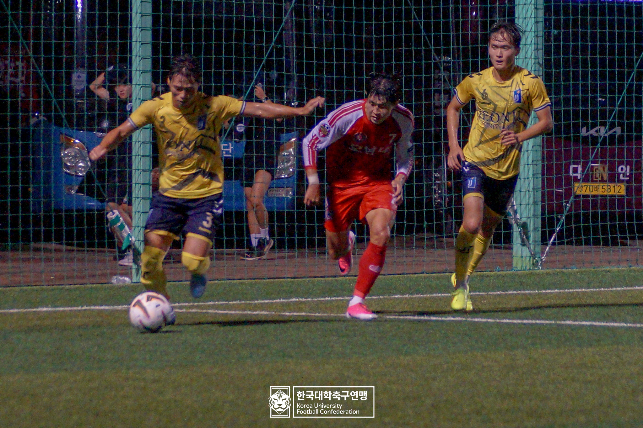 제21회 1·2학년 대학축구연맹전 죽죽장군기 16강 전주대 vs 호남대 25