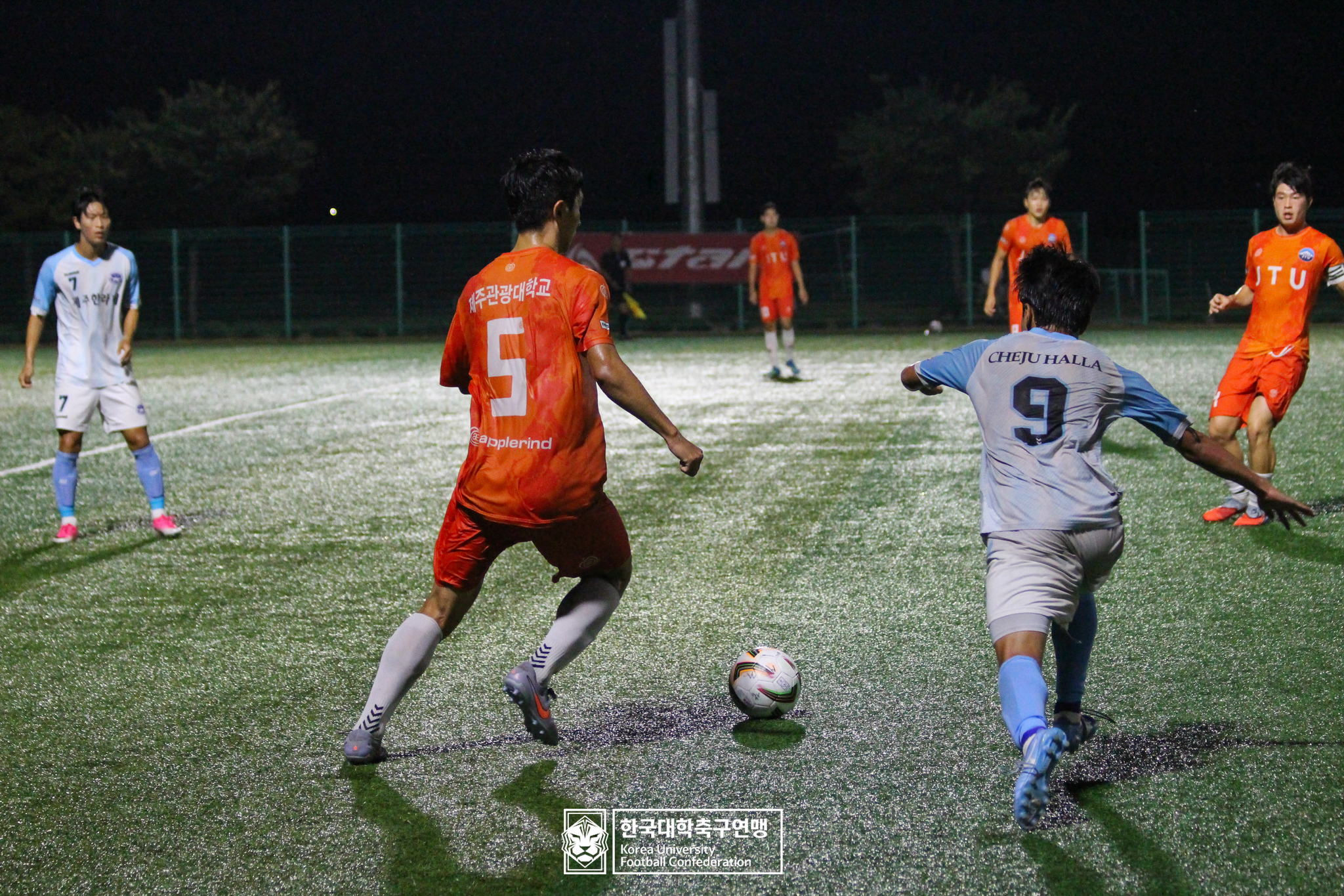 제21회 1·2학년 대학축구연맹전 죽죽장군기 예선 2일차 제주관광대 vs 제주한라대 20