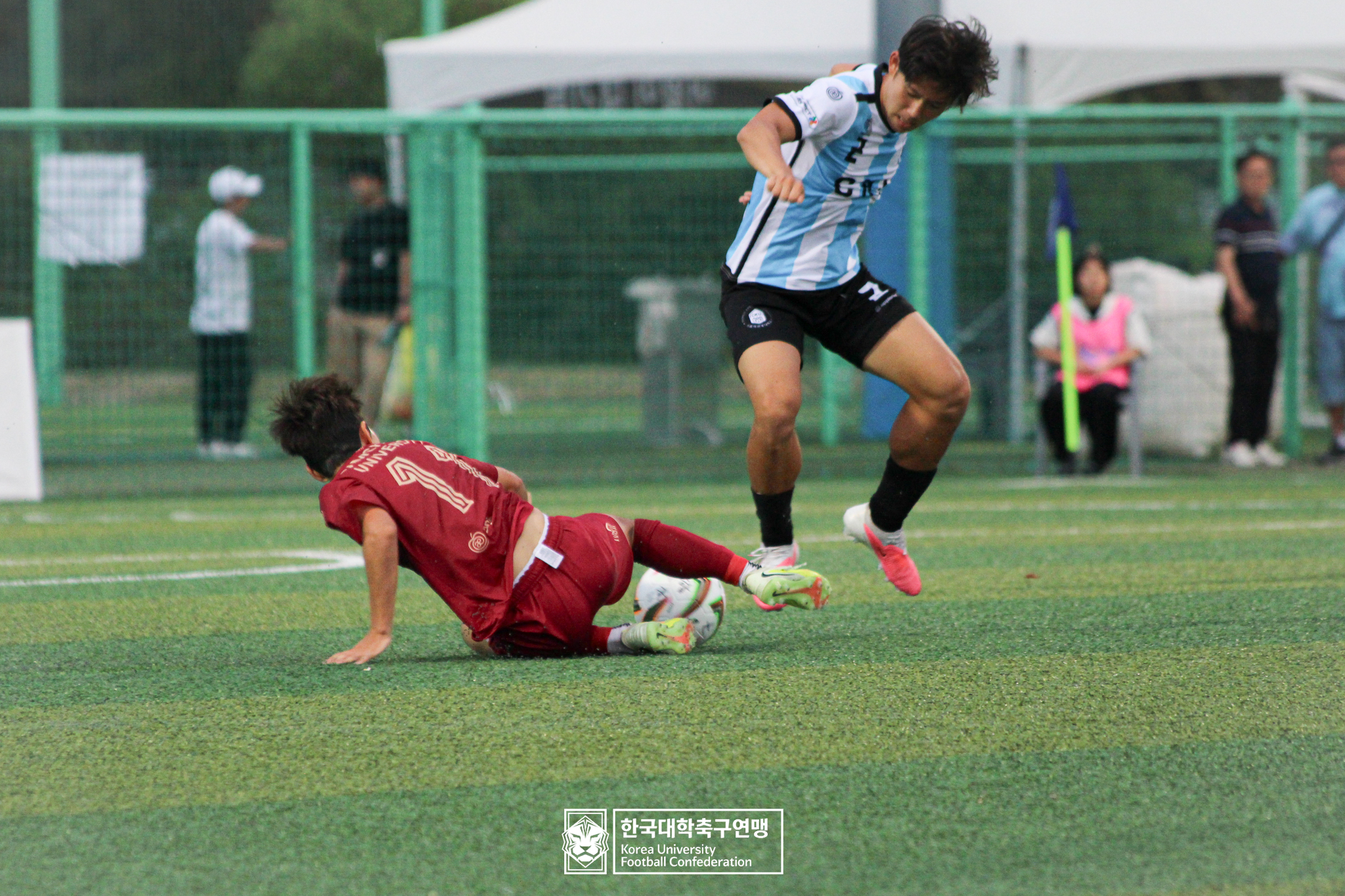 제21회 1·2학년 대학축구연맹전 죽죽장군기 예선 1일차 김천대 vs 가톨릭관동대 16