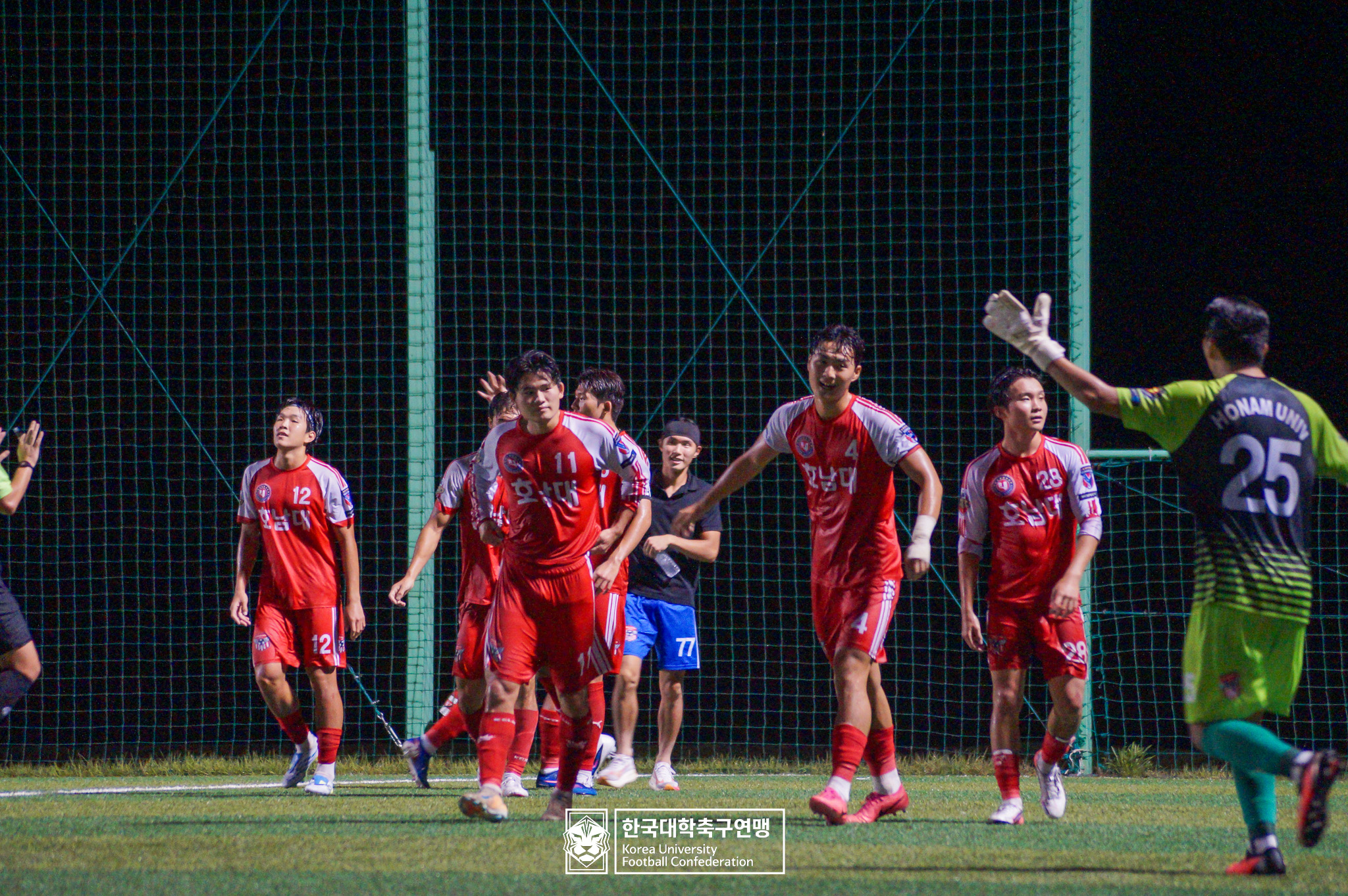 제21회 1·2학년 대학축구연맹전 죽죽장군기 예선 3일차 초당대 vs 호남대 43