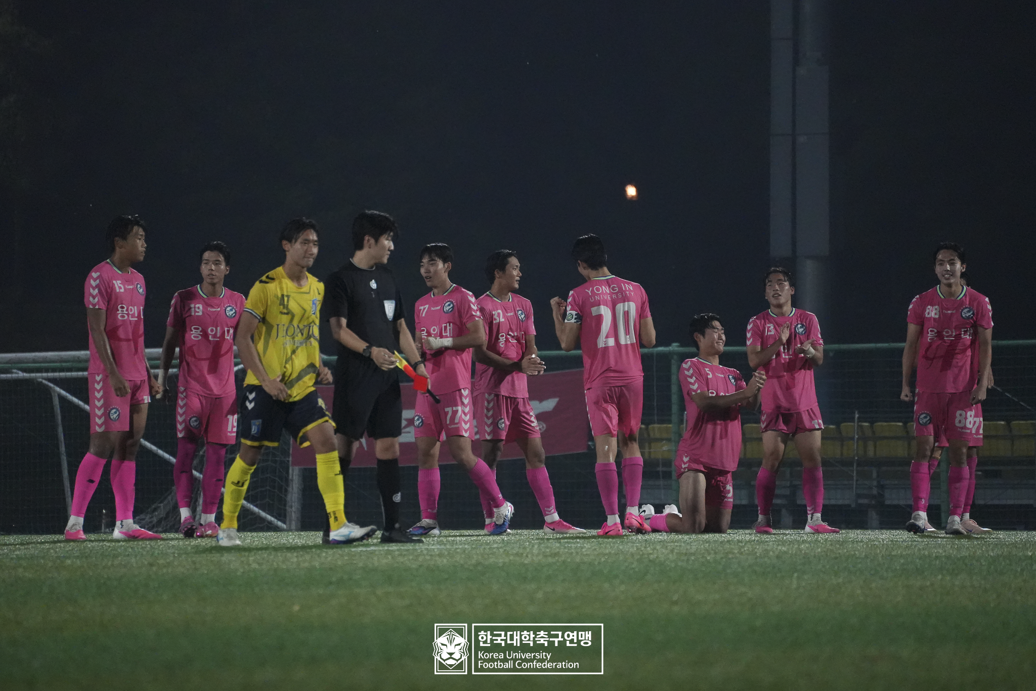 제21회 1·2학년 대학축구연맹전 죽죽장군기 8강 전주대 vs 용인대 74
