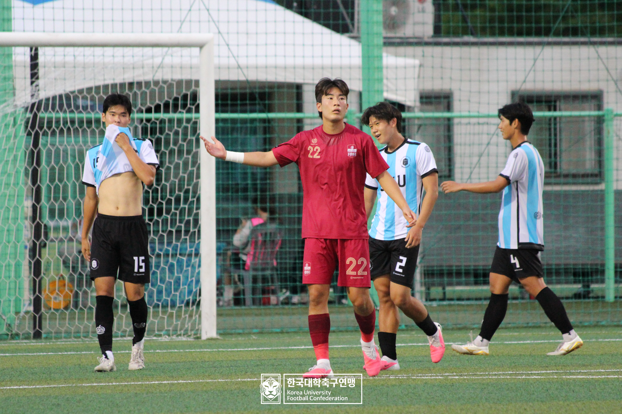 제21회 1·2학년 대학축구연맹전 죽죽장군기 예선 1일차 김천대 vs 가톨릭관동대 17