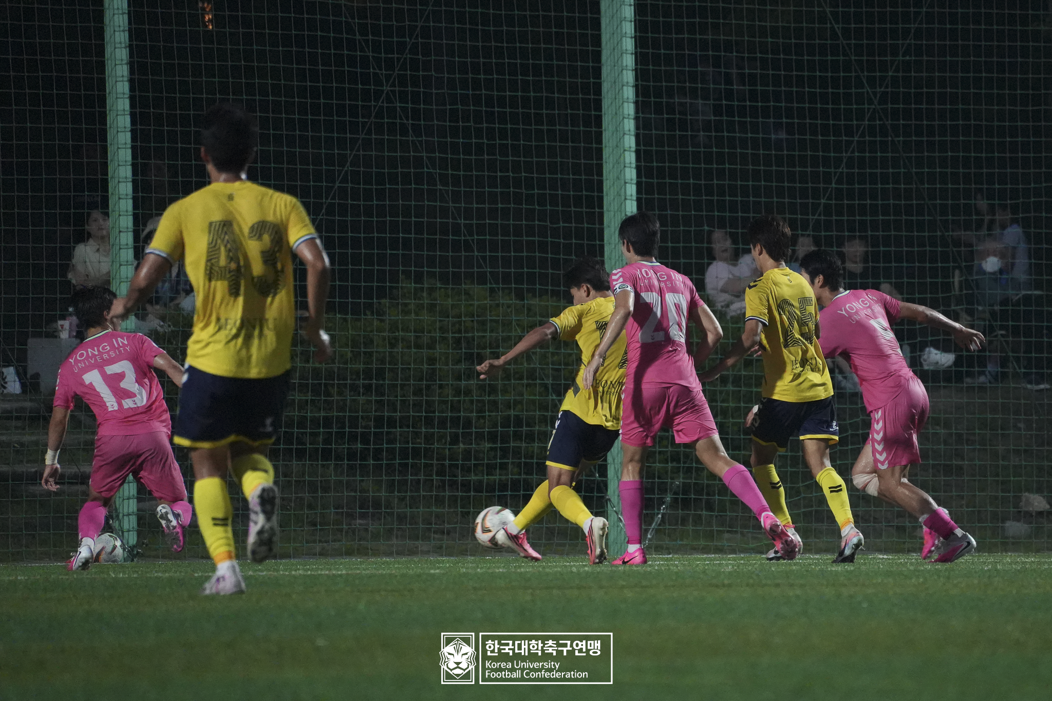 제21회 1·2학년 대학축구연맹전 죽죽장군기 8강 전주대 vs 용인대 47
