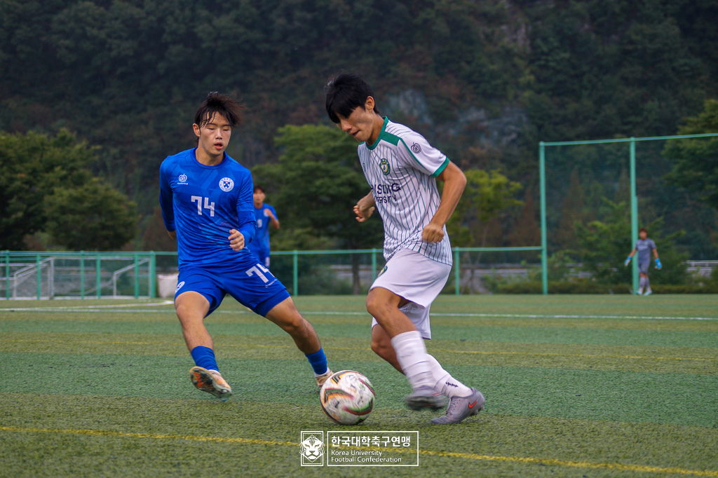 제21회 1·2학년 대학축구연맹전 죽죽장군기 예선 2일차 배재대 vs 신성대 20