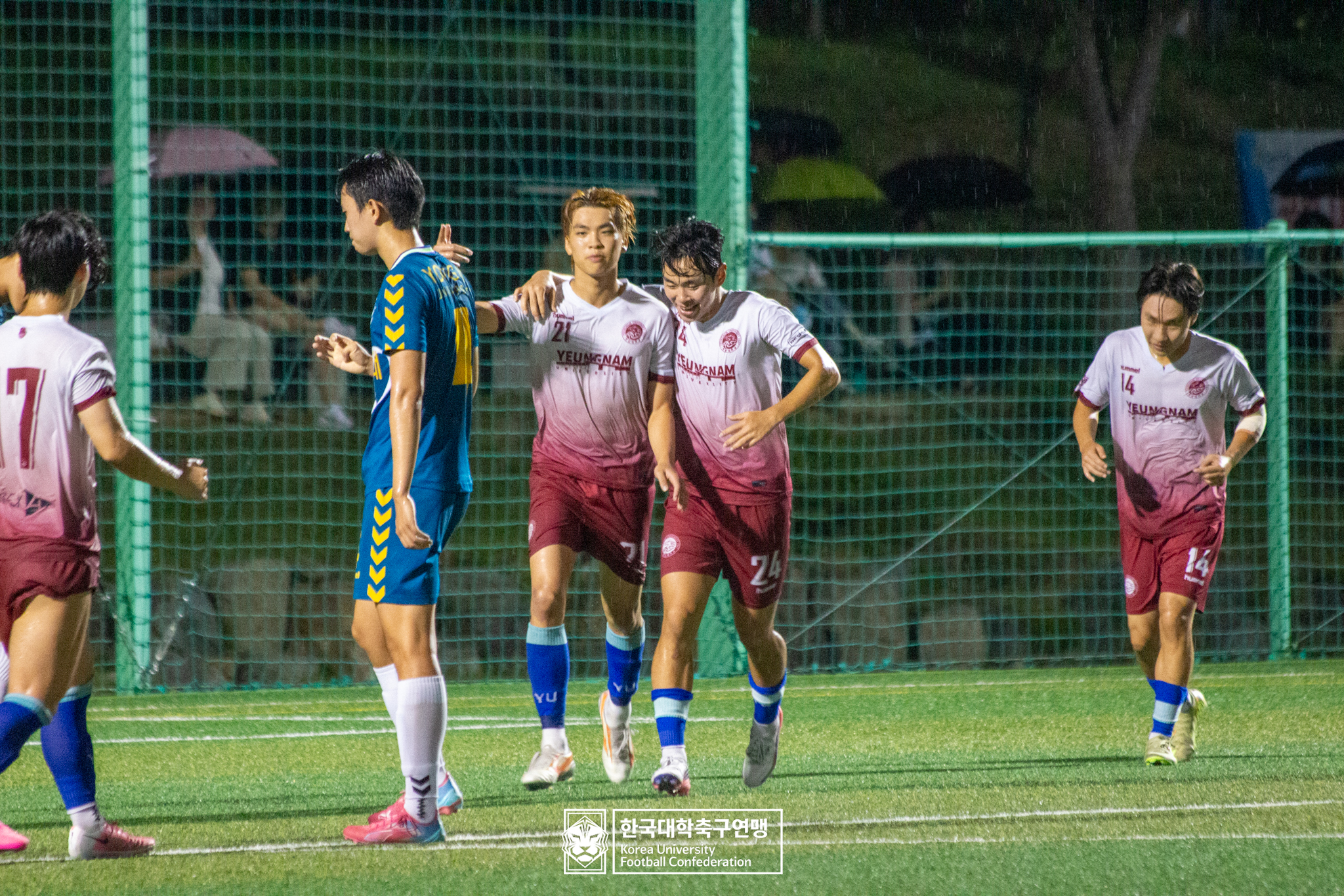 제21회 1·2학년 대학축구연맹전 죽죽장군기 16강 용인대 vs 영남대 19