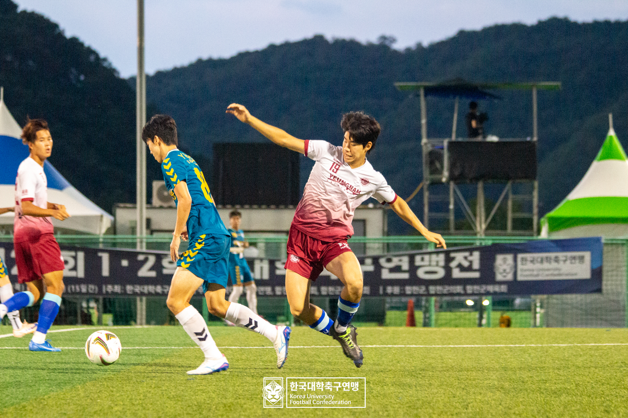 제21회 1·2학년 대학축구연맹전 죽죽장군기 16강 용인대 vs 영남대 36