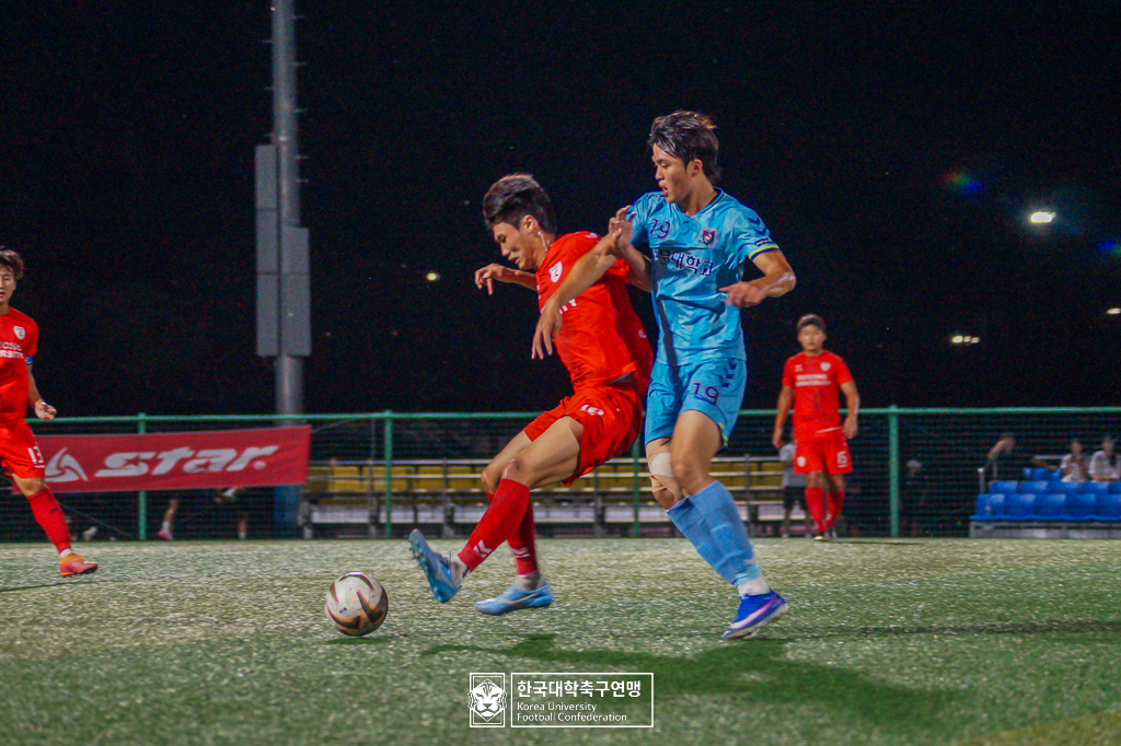 제21회 1·2학년 대학축구연맹전 황가람기 예선 1일차 수성대 vs 선문대 14