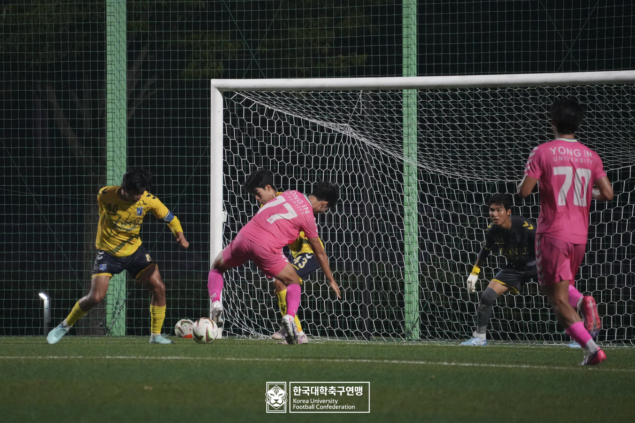 제21회 1·2학년 대학축구연맹전 죽죽장군기 8강 전주대 vs 용인대 46