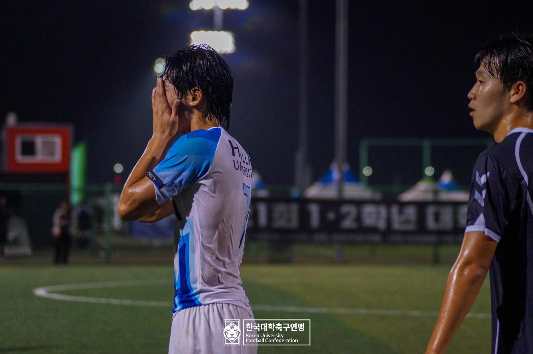 제21회 1·2학년 대학축구연맹전 죽죽장군기 예선 3일차 칼빈대 vs 한라대 18
