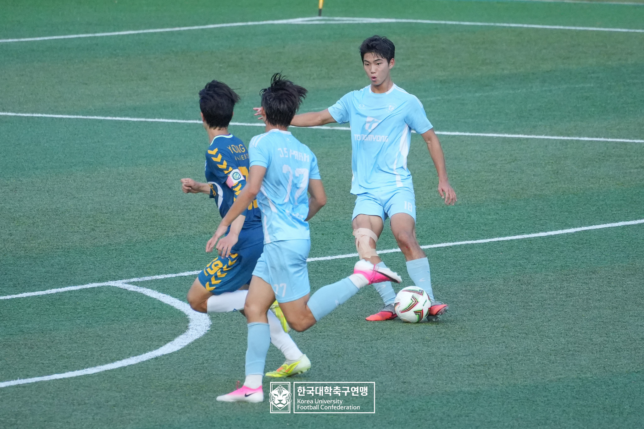 제62회 추계대학축구연맹전 태백산기 본선 4강 용인대 vs 동명대 25