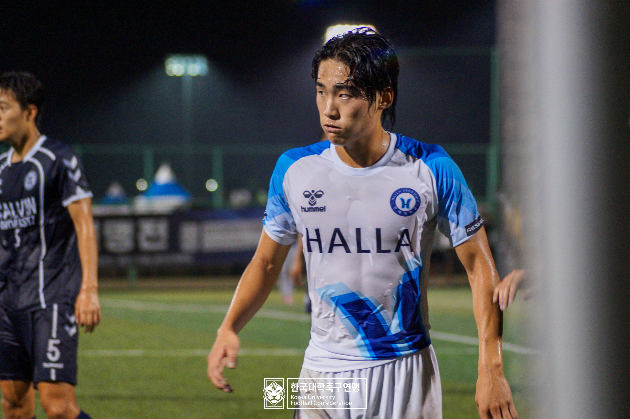 제21회 1·2학년 대학축구연맹전 죽죽장군기 예선 3일차 칼빈대 vs 한라대 19