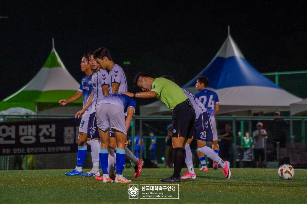 제21회 1·2학년 대학축구연맹전 죽죽장군기 예선 2일차 영남대 vs 칼빈대 22
