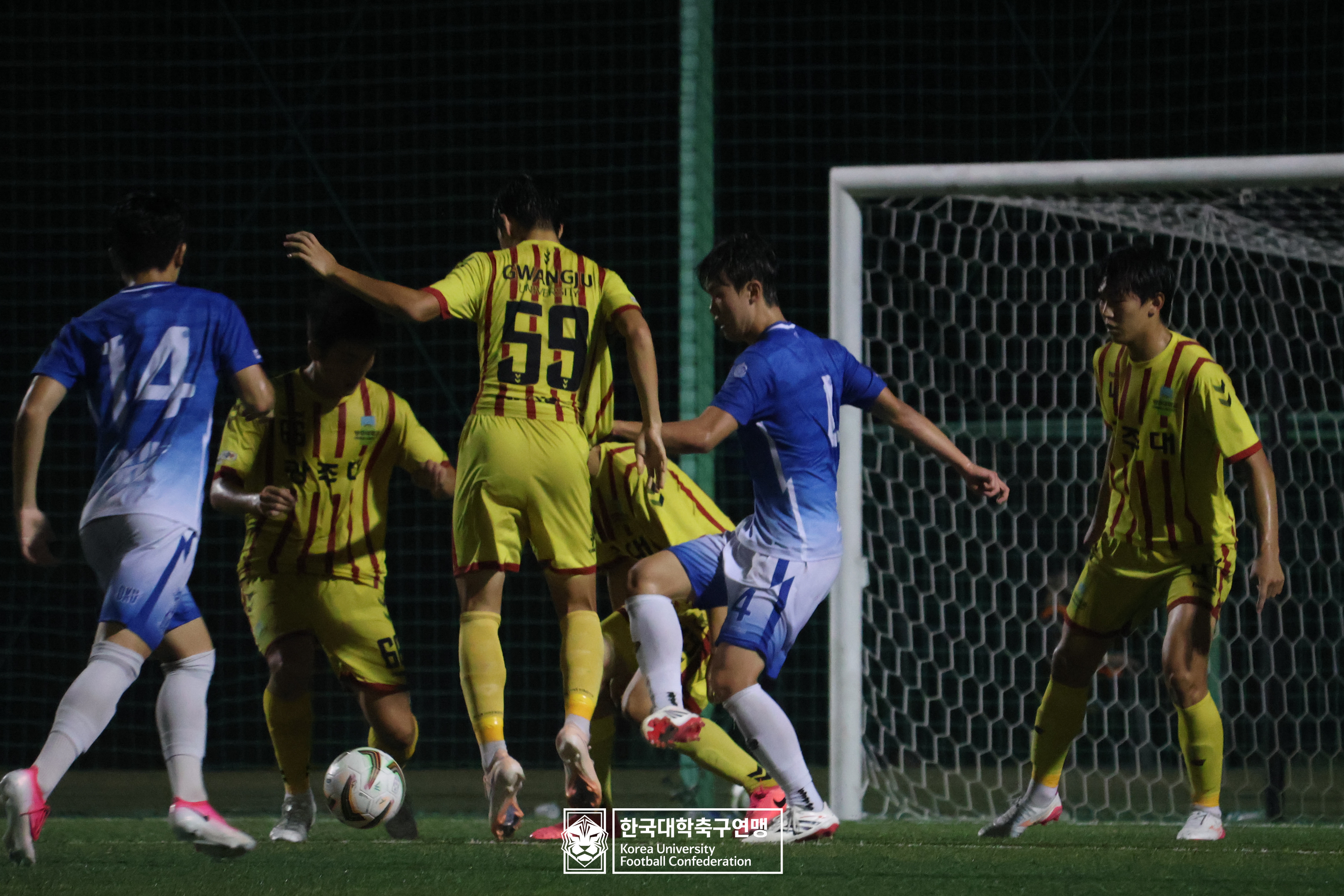 제21회 1·2학년 대학축구연맹전 황가람기 16강 단국대 vs 광주대 22