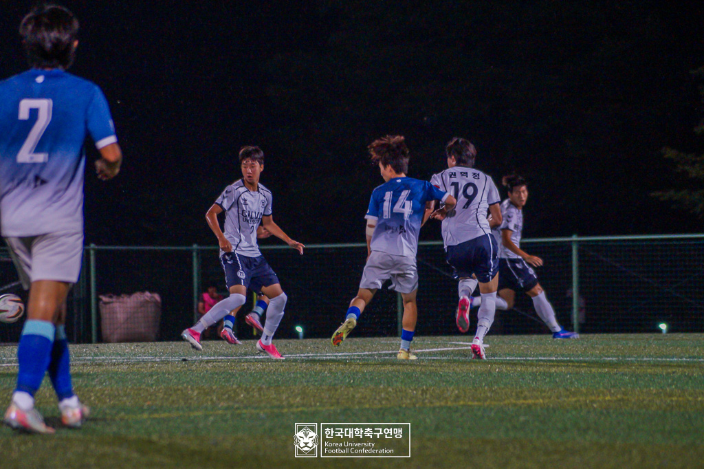 제21회 1·2학년 대학축구연맹전 죽죽장군기 예선 2일차 영남대 vs 칼빈대 17