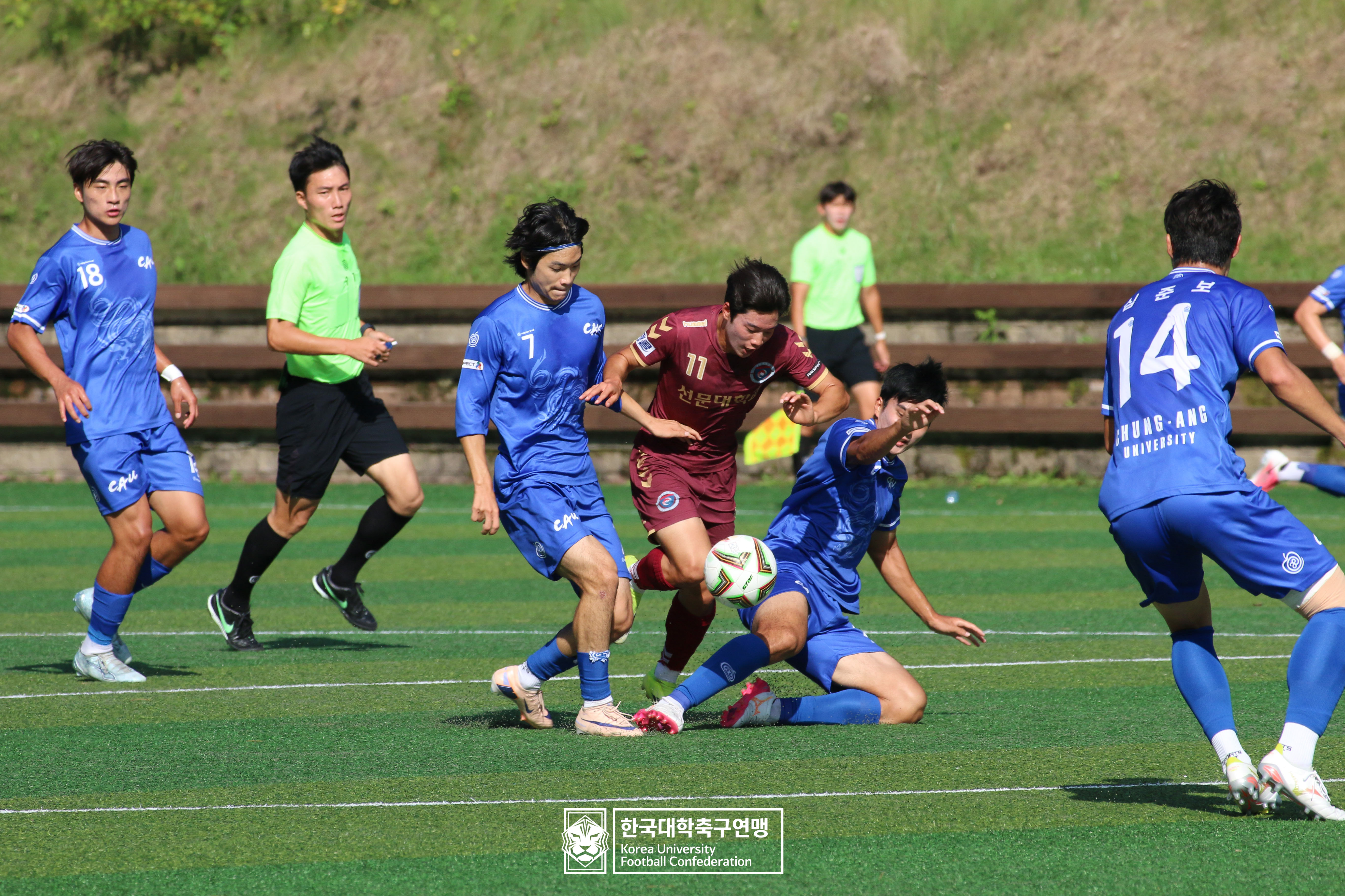 제62회 추계대학축구연맹전 백두대간기 본선 4강 중앙대 vs 선문대 19