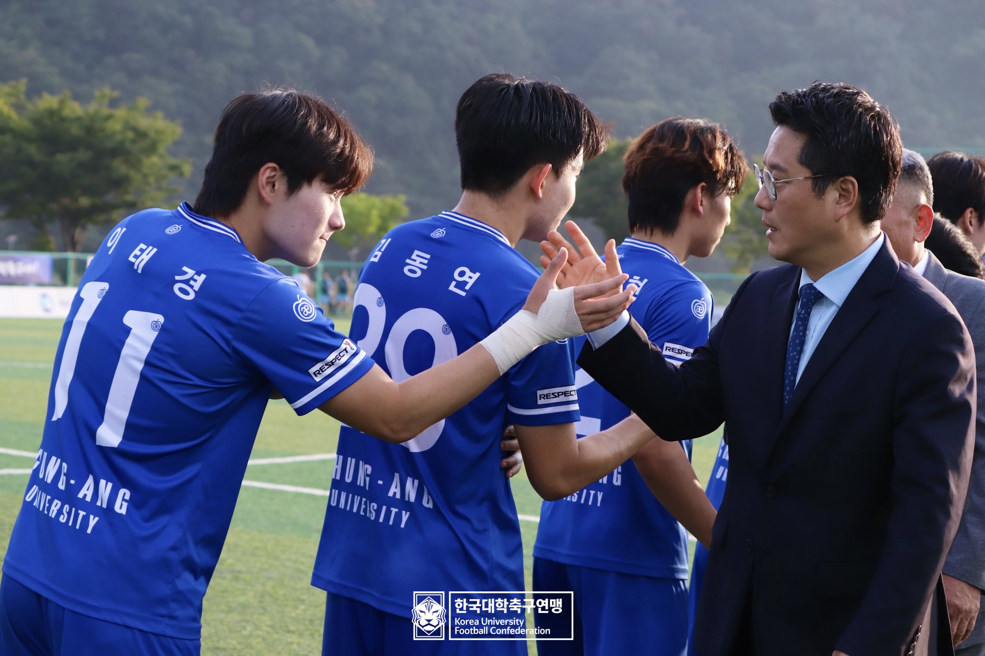 水려한합천 제21회 1·2학년 대학축구연맹전 죽죽장군기 결승 중앙대 vs 용인대 19