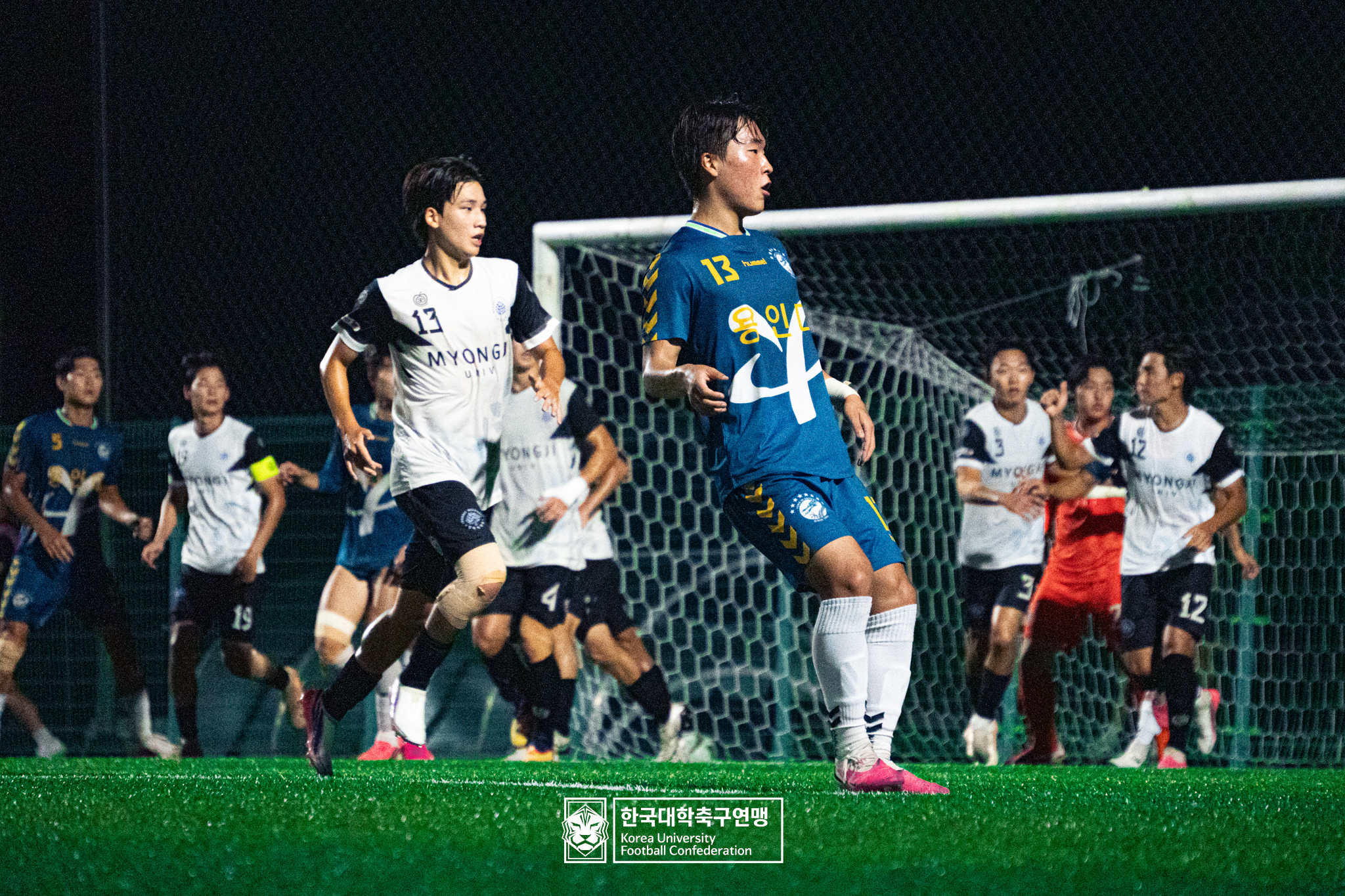 제21회 1·2학년 대학축구연맹전 죽죽장군기 예선 1일차 용인대 vs 명지대 26