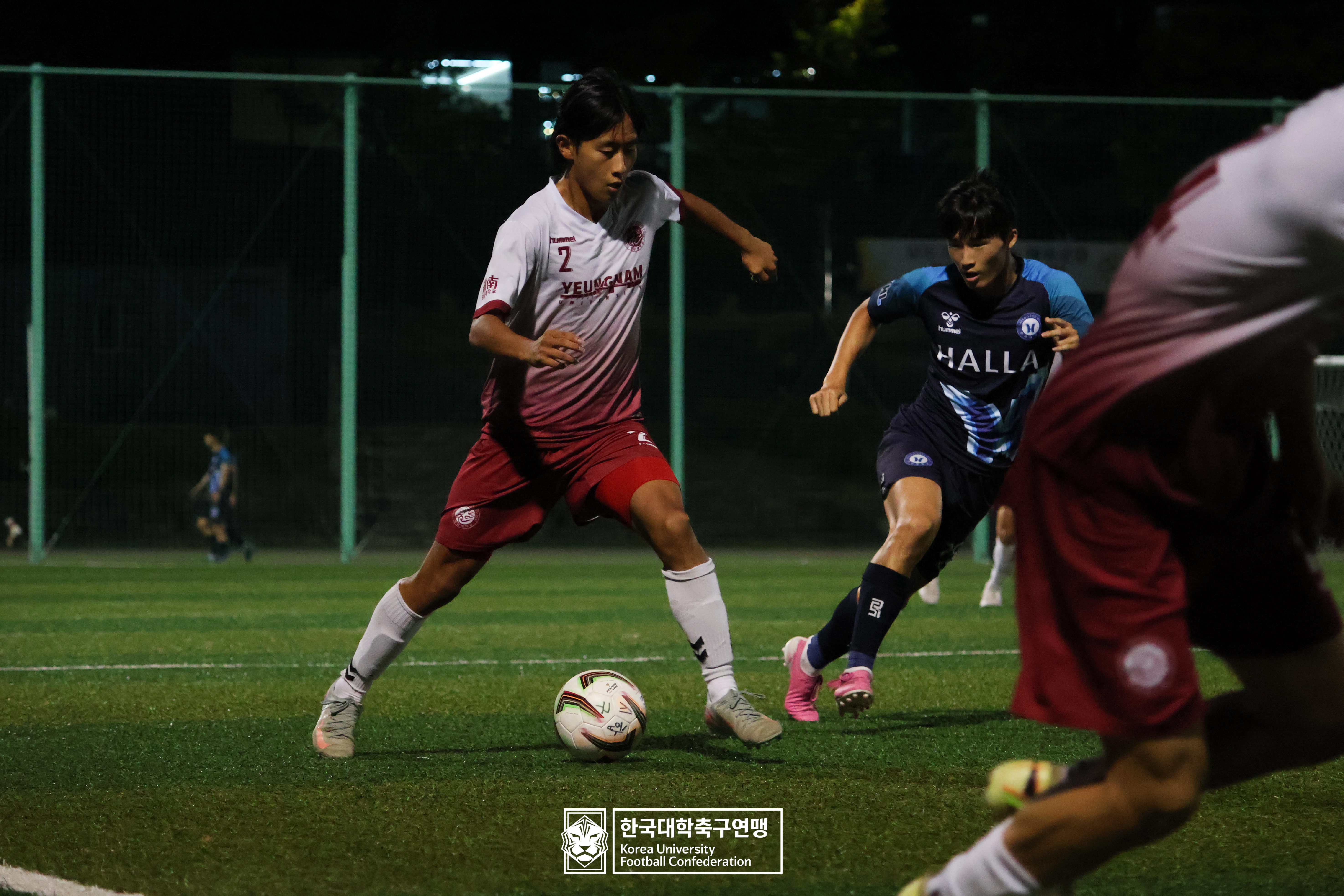 제21회 1·2학년 대학축구연맹전 죽죽장군기 예선 1일차 한라대 vs 영남대 20