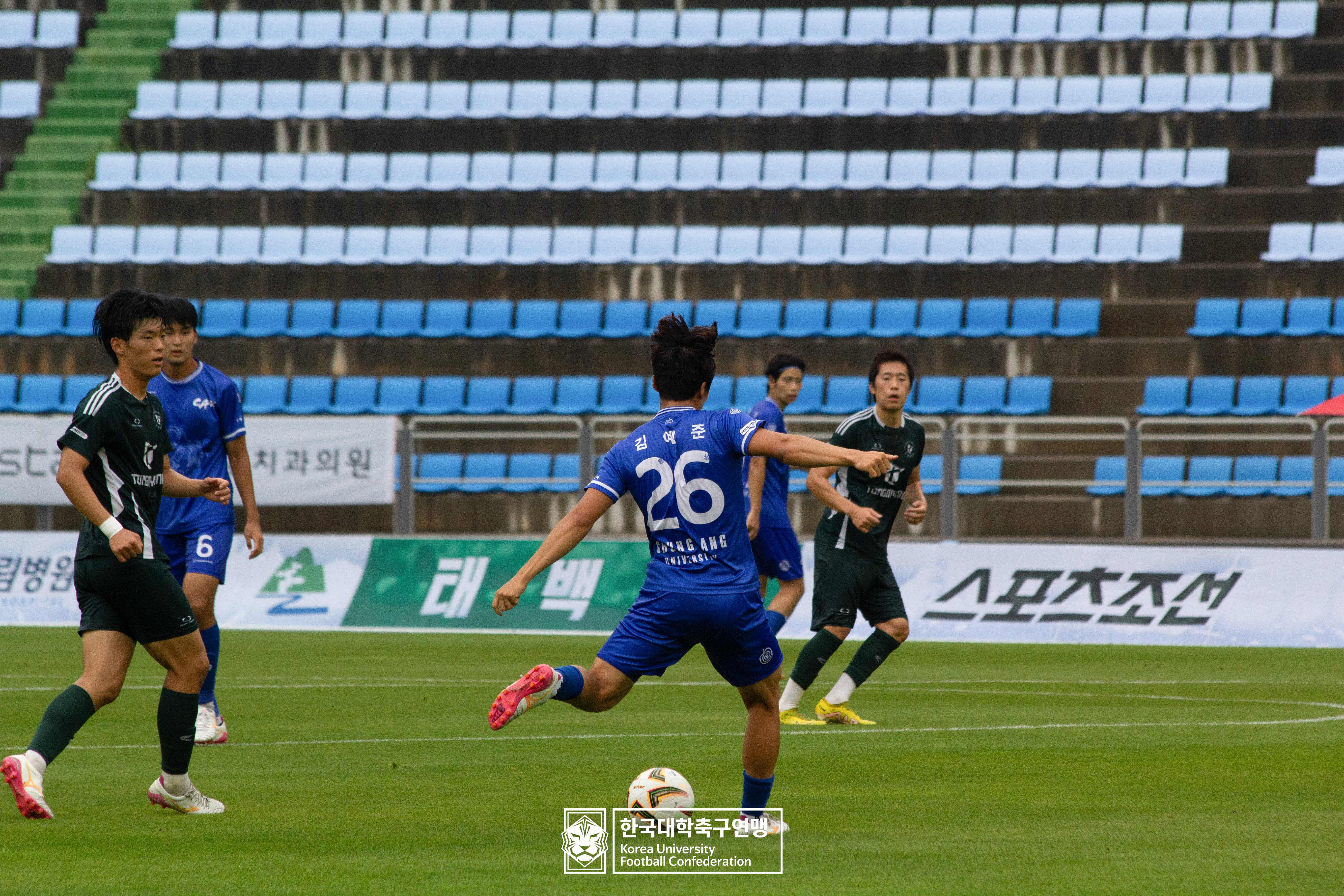 제62회 추계대학축구연맹전 백두대간기 결승 중앙대 vs 동명대 11