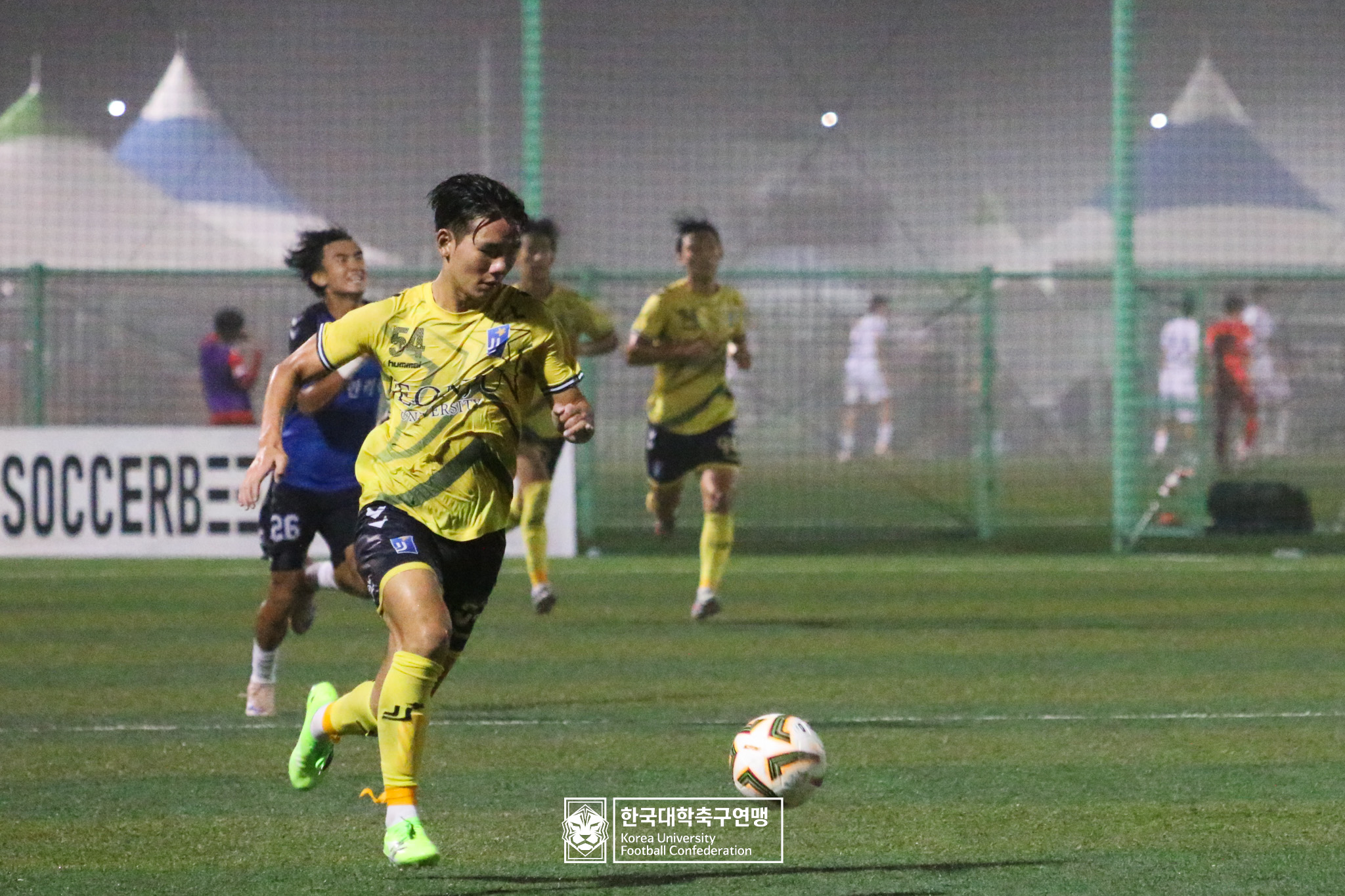 제21회 1·2학년 대학축구연맹전 죽죽장군기 예선 3일차 제주한라대 vs 전주대 10