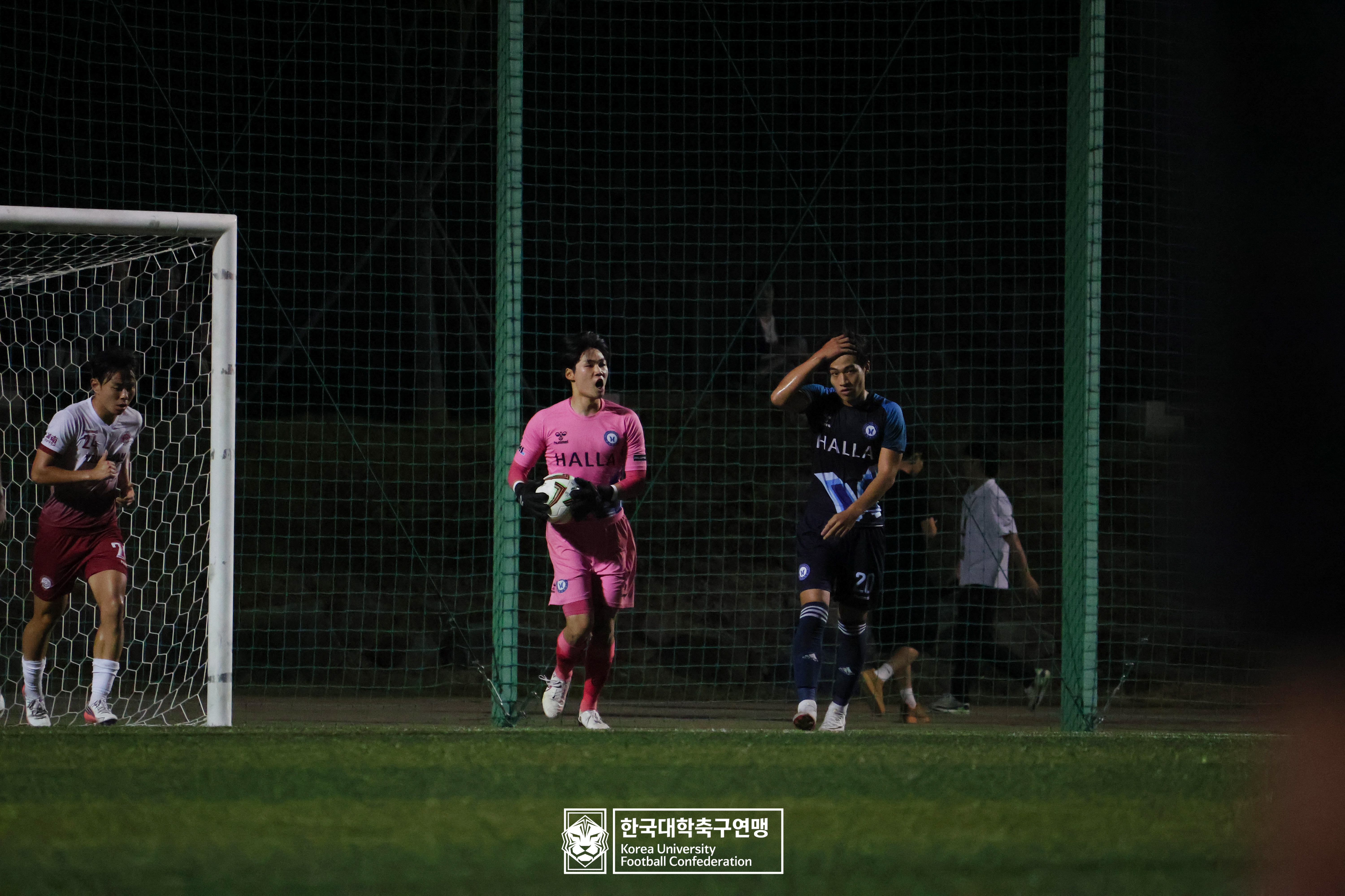 제21회 1·2학년 대학축구연맹전 죽죽장군기 예선 1일차 한라대 vs 영남대 15