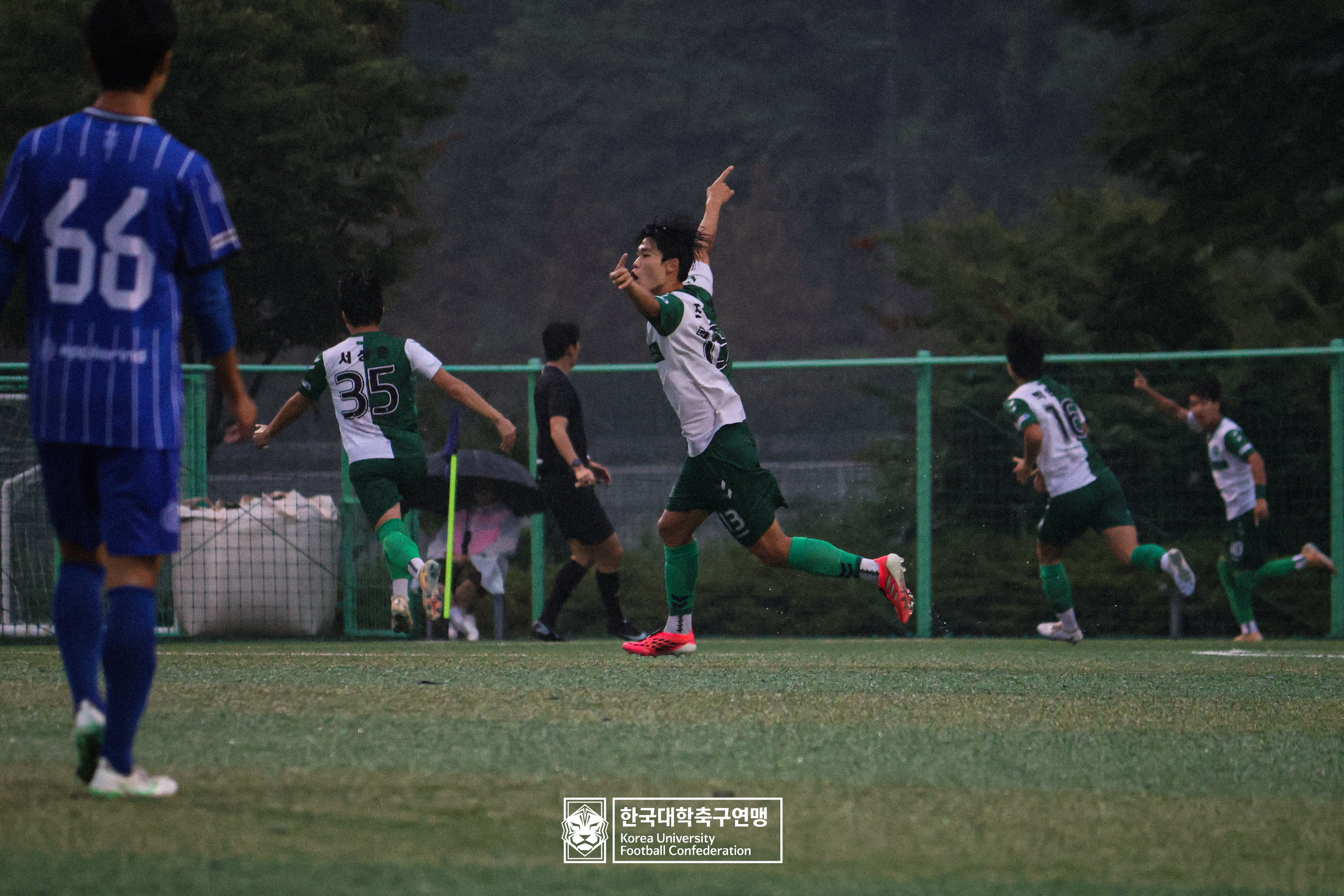 제21회 1·2학년 대학축구연맹전 황가람기 예선 2일차 건국대 vs 안동과학대 18