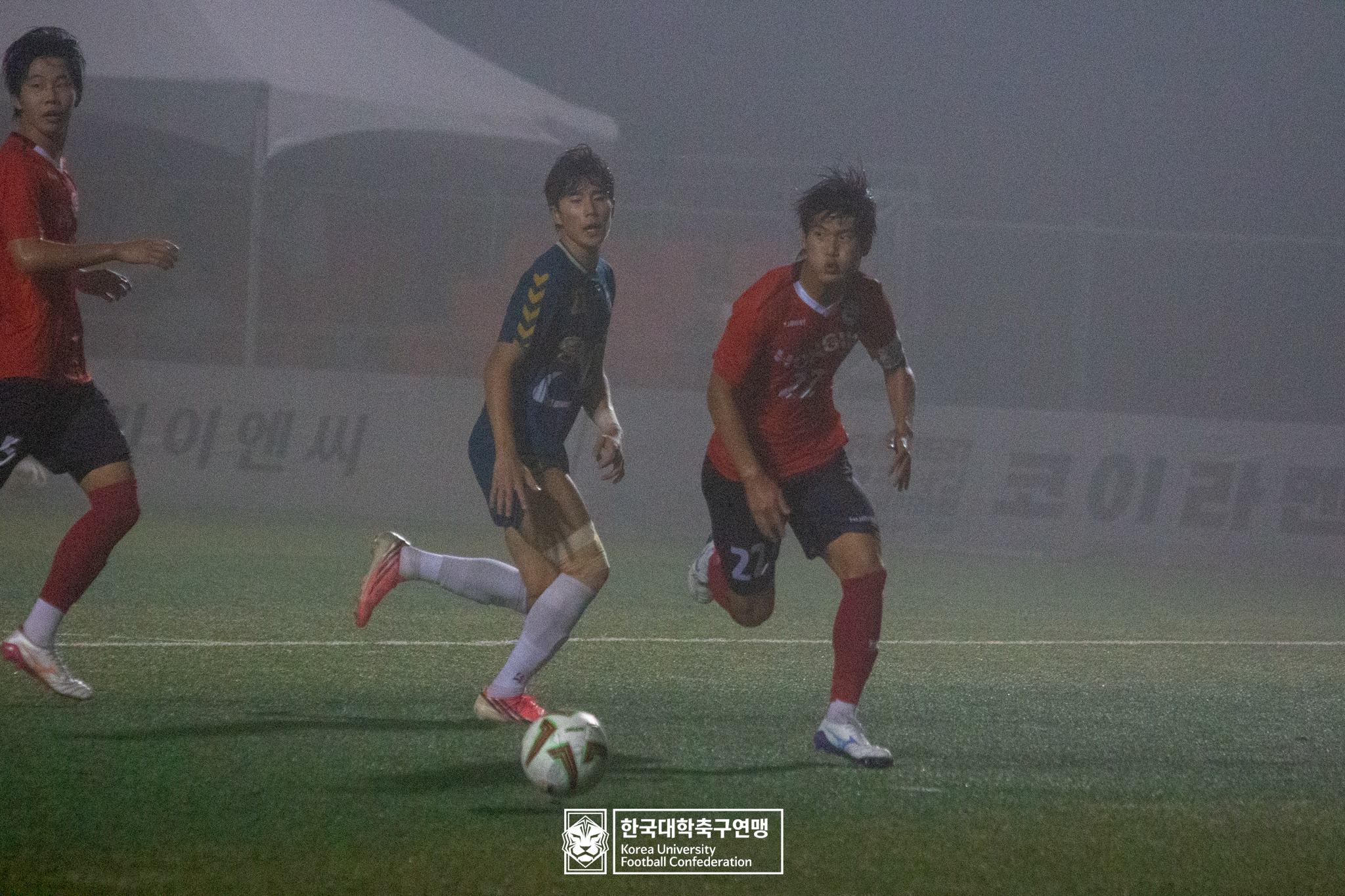 제21회 1·2학년 대학축구연맹전 죽죽장군기 예선 3일차 용인대 vs 홍익대 38