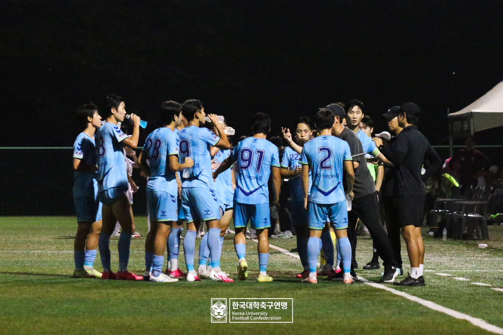 제21회 1·2학년 대학축구연맹전 황가람기 4강 선문대 vs 숭실대 33
