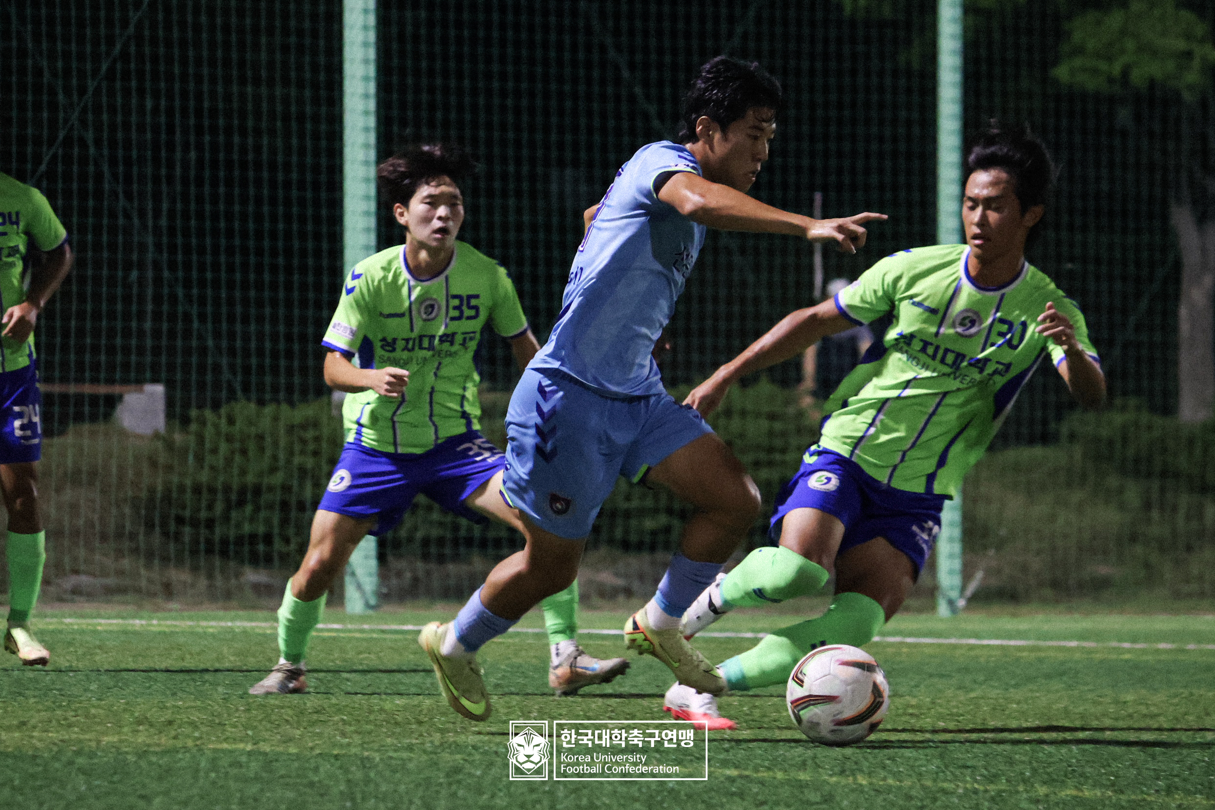 제21회 1·2학년 대학축구연맹전 황가람기 예선 3일차 선문대 vs 상지대 20