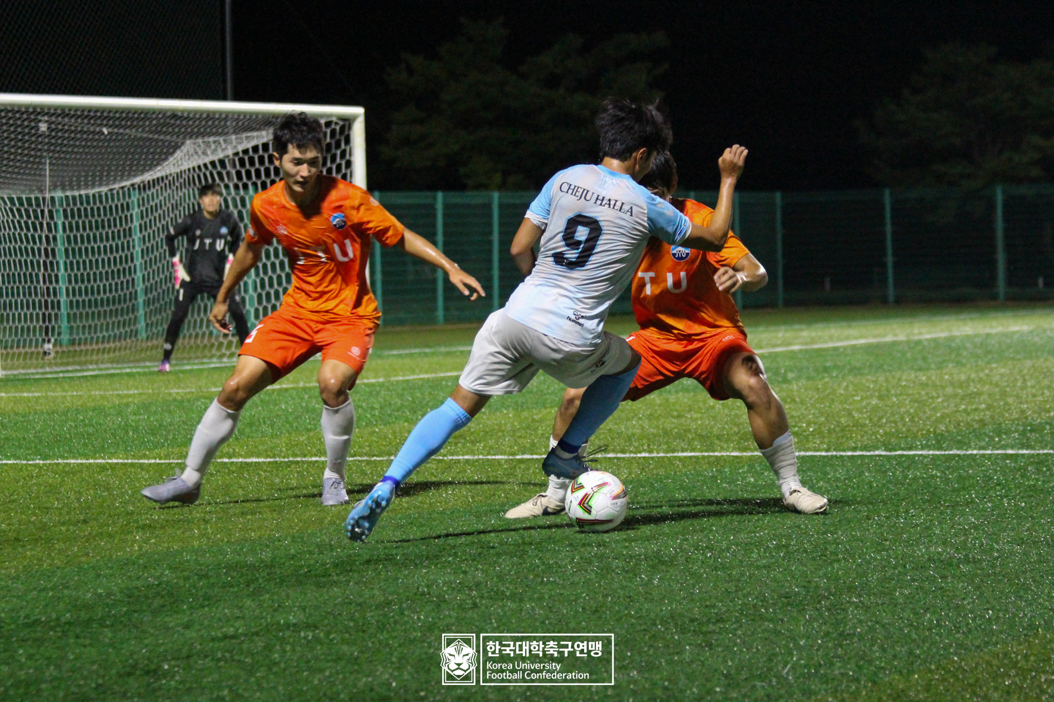 제21회 1·2학년 대학축구연맹전 죽죽장군기 예선 2일차 제주관광대 vs 제주한라대 9
