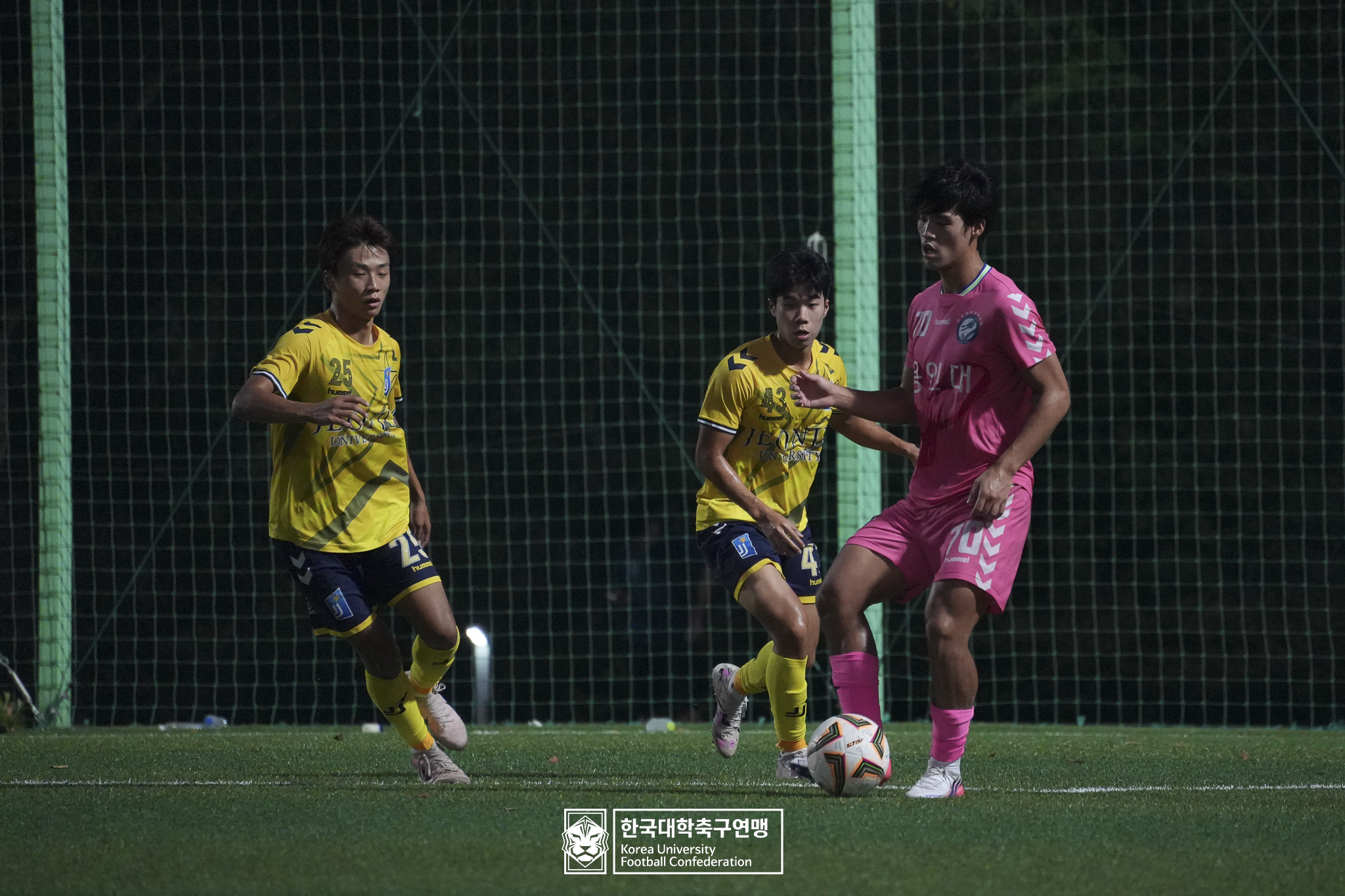 제21회 1·2학년 대학축구연맹전 죽죽장군기 8강 전주대 vs 용인대 45