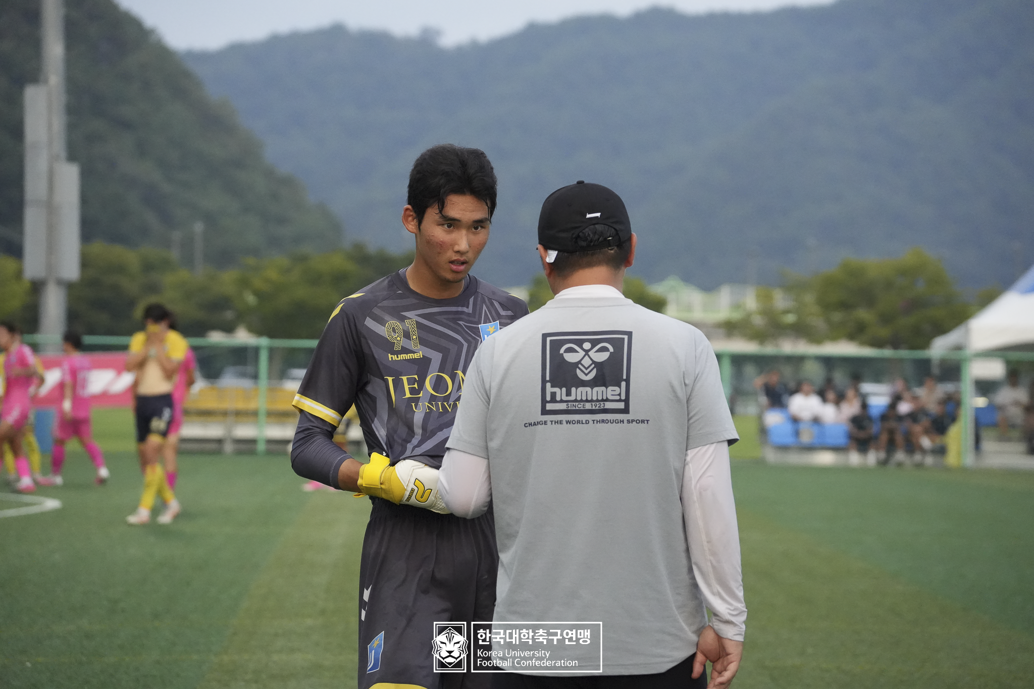 제21회 1·2학년 대학축구연맹전 죽죽장군기 8강 전주대 vs 용인대 14