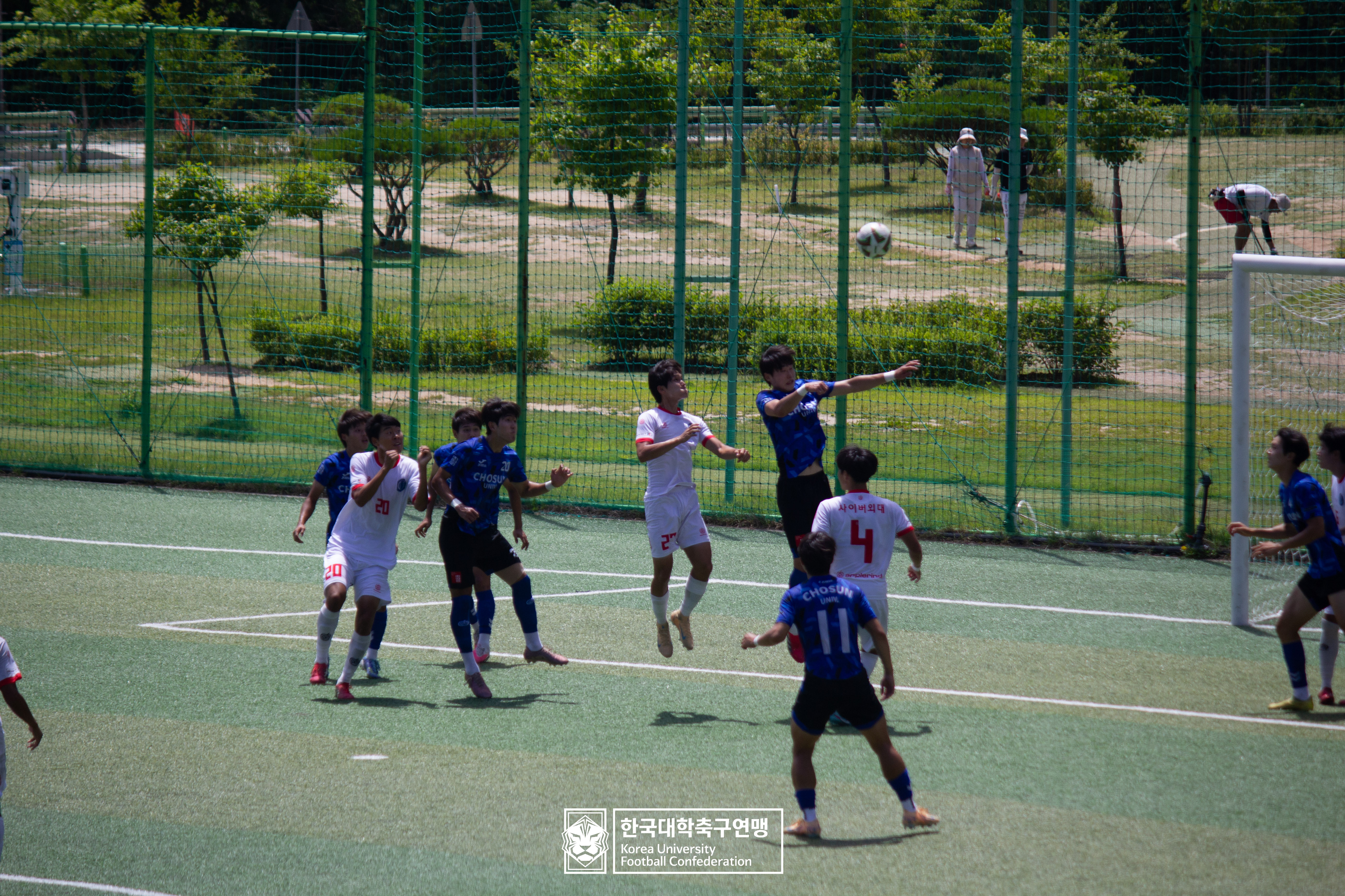 제62회 추계대학축구연맹전 태백산기 예선 2일차 조선대 vs 사이버외대 12