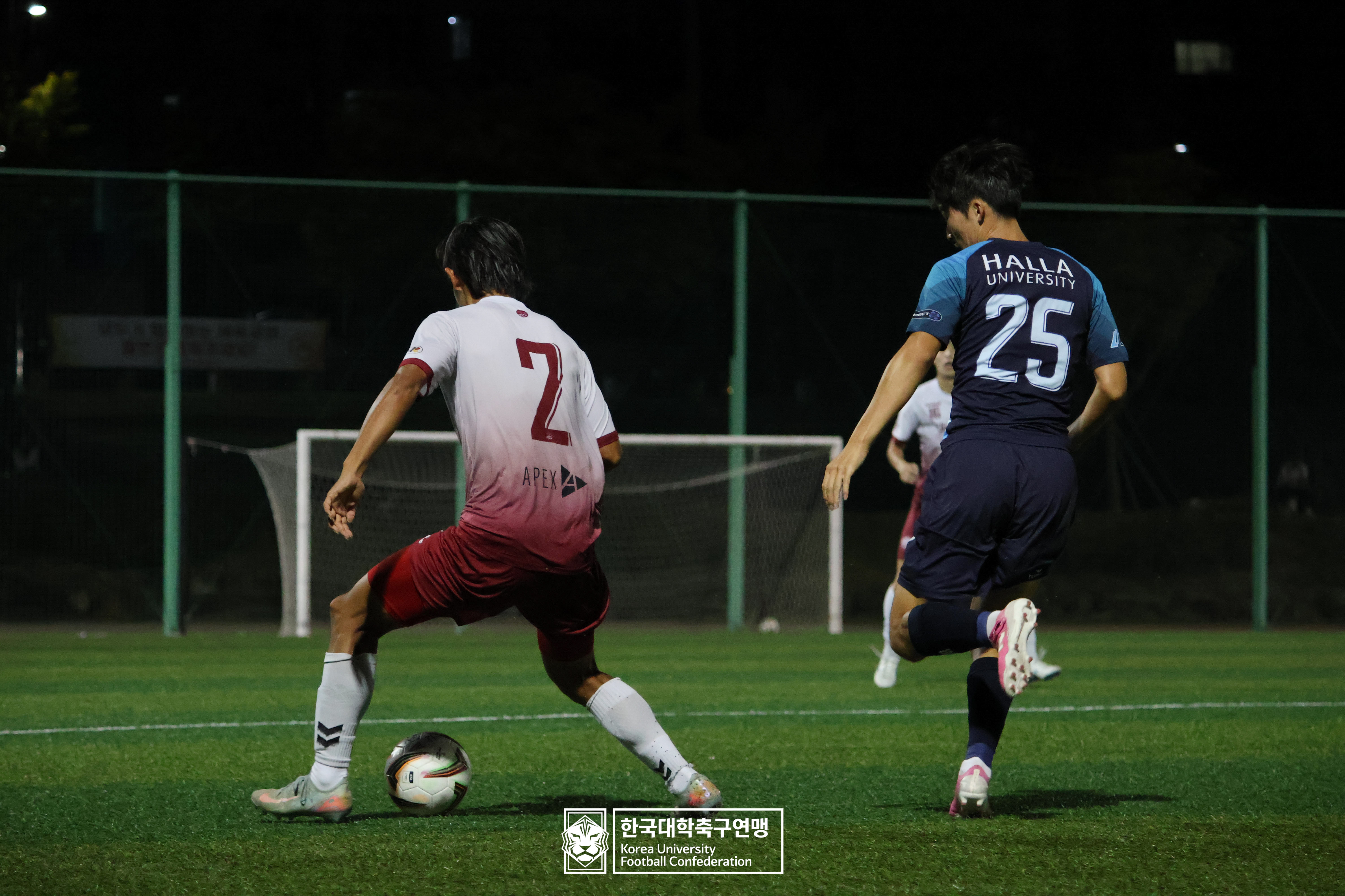 제21회 1·2학년 대학축구연맹전 죽죽장군기 예선 1일차 한라대 vs 영남대 19