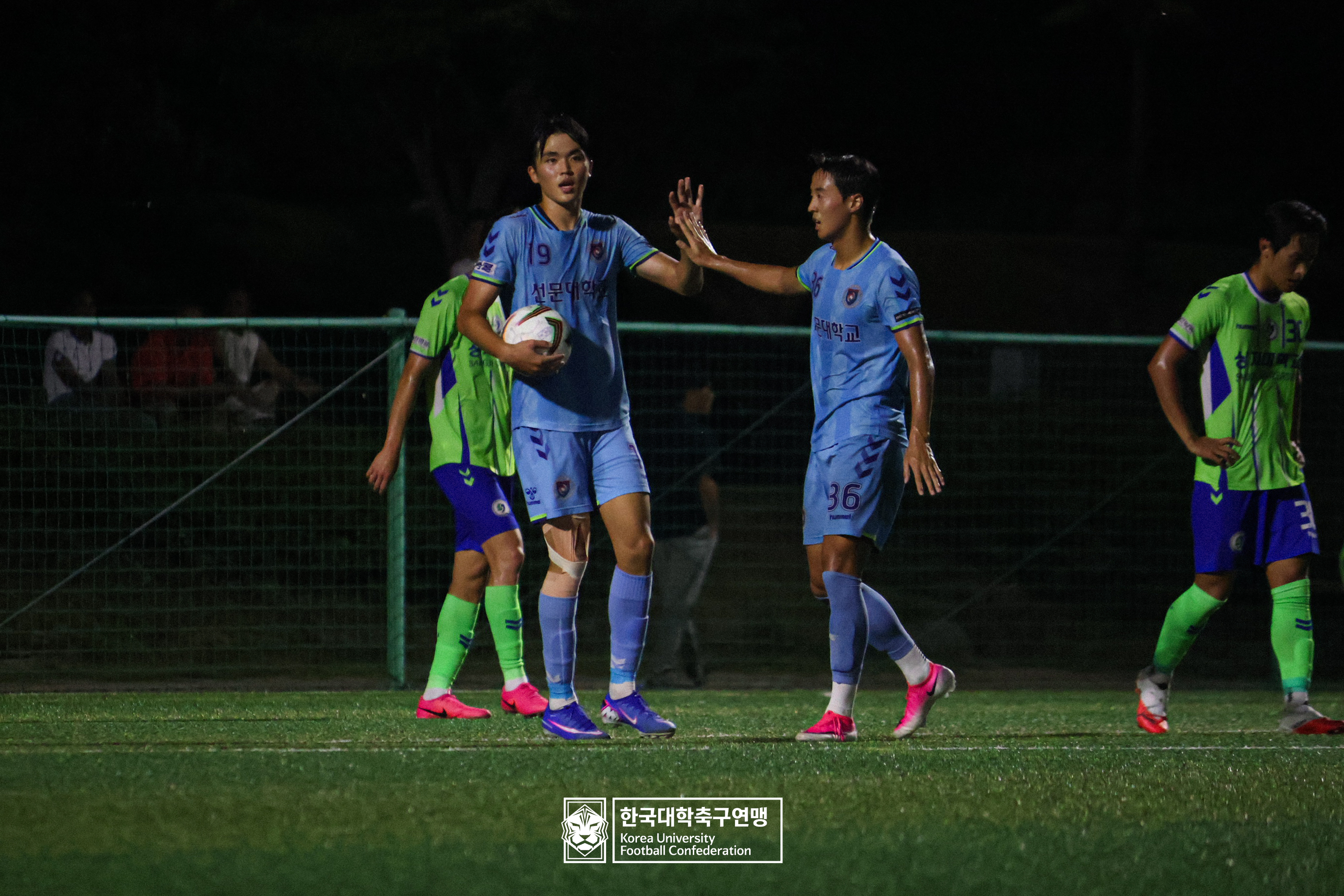 제21회 1·2학년 대학축구연맹전 황가람기 예선 3일차 선문대 vs 상지대 9