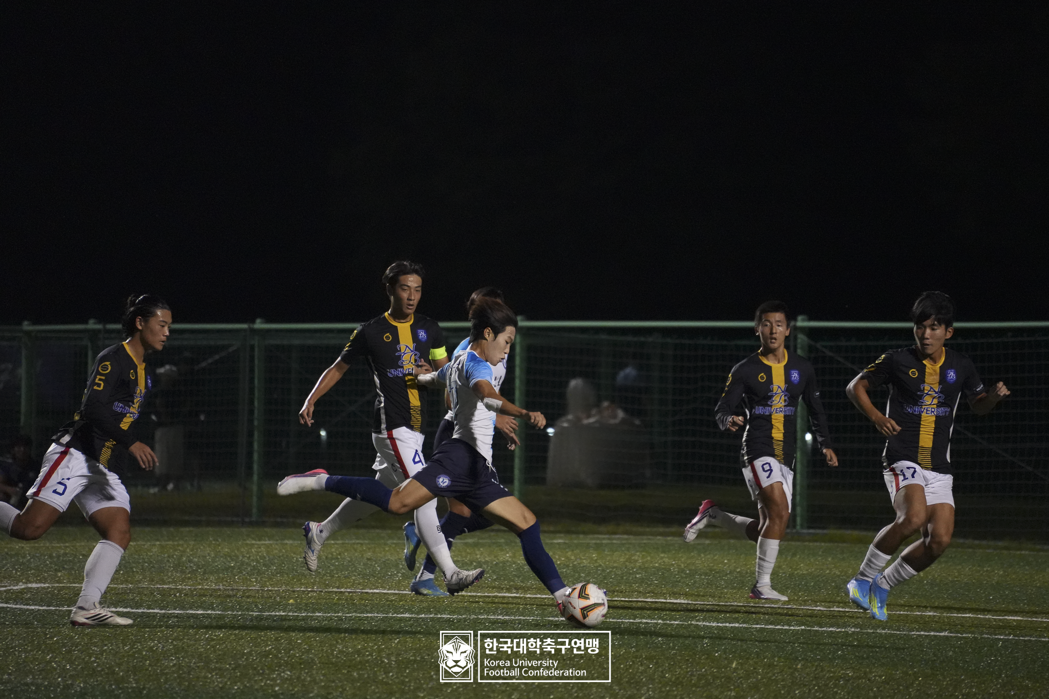 제21회 1·2학년 대학축구연맹전 죽죽장군기 예선 2일차 한라대 vs 남부대 12