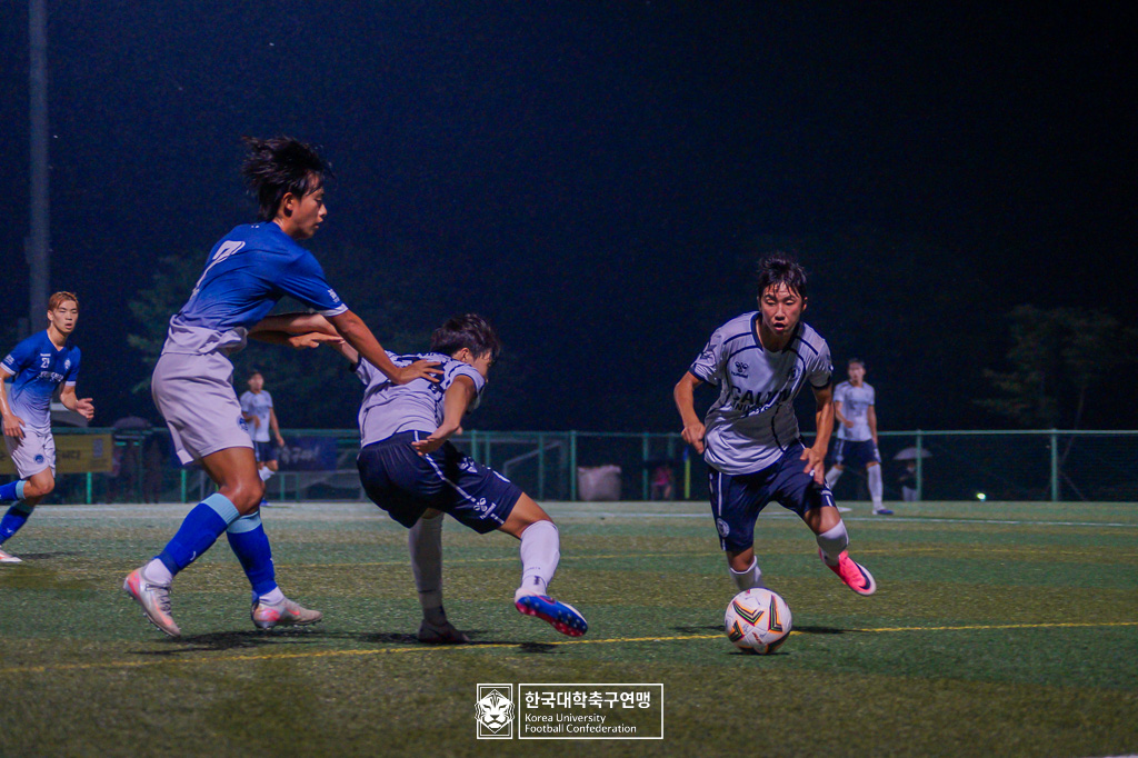 제21회 1·2학년 대학축구연맹전 죽죽장군기 예선 2일차 영남대 vs 칼빈대 28