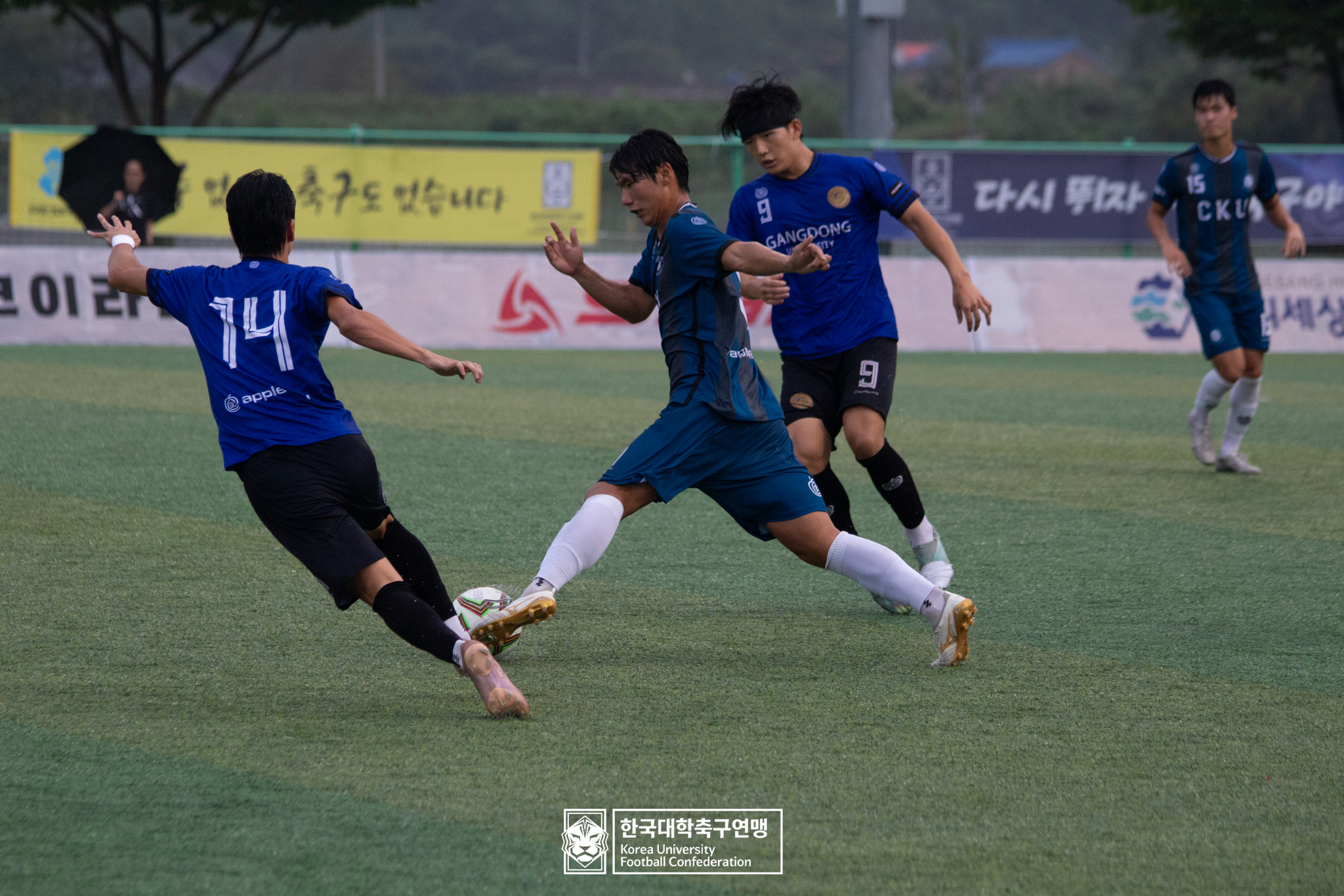 제21회 1·2학년 대학축구연맹전 죽죽장군기 예선 3일차 가톨릭관동대 vs 강동대 35